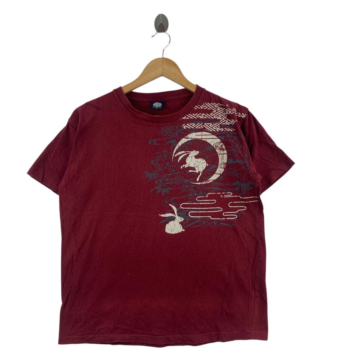 Vintage Vintage JAPAN MOON RABBIT Folklore Cloud Nine Tee Shirt Top Size M / US 6-8 / IT 42-44 - 4 Thumbnail