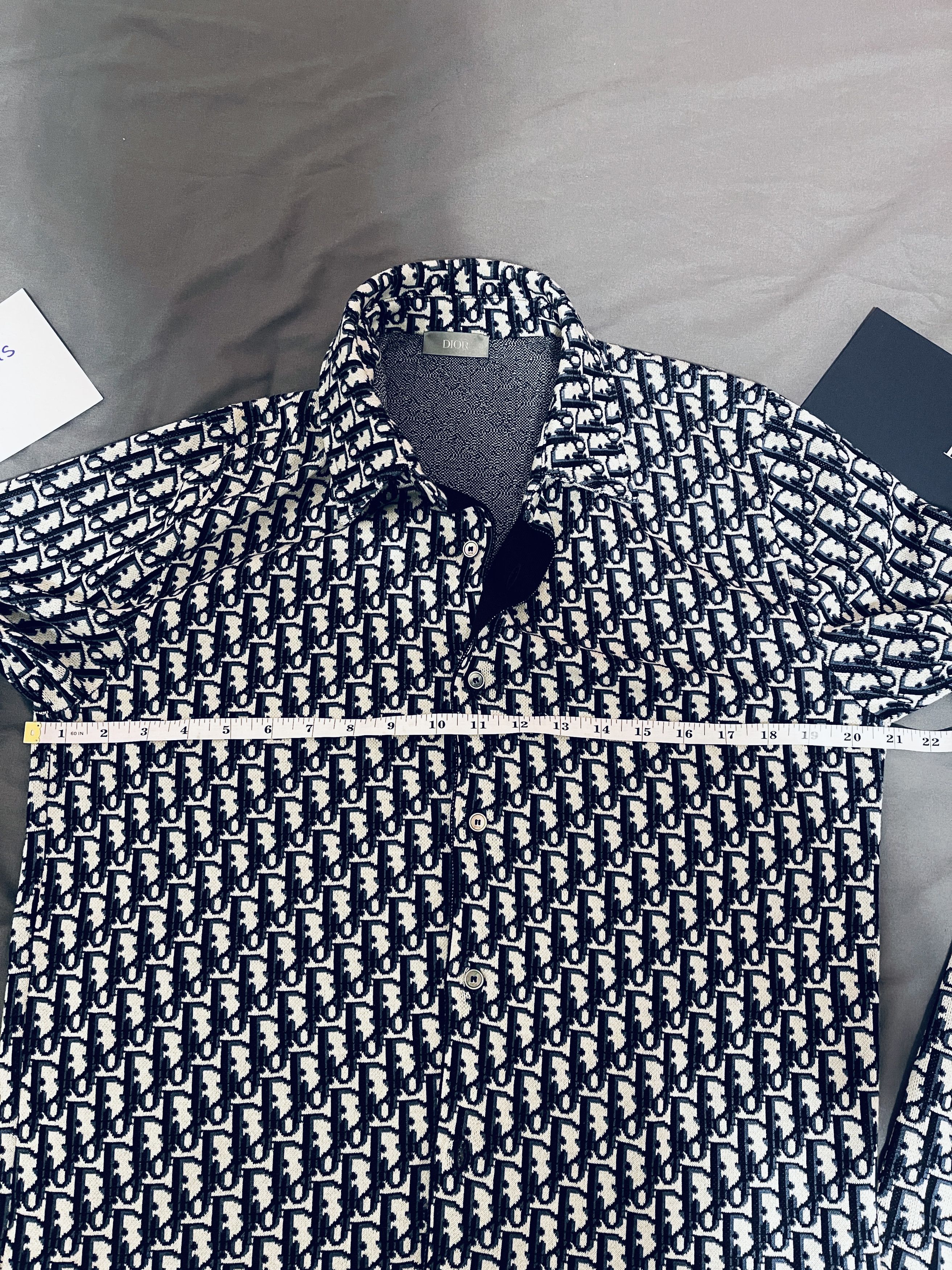 Dior Dior Oblique Overshirt Size US S / EU 44-46 / 1 - 7 Thumbnail