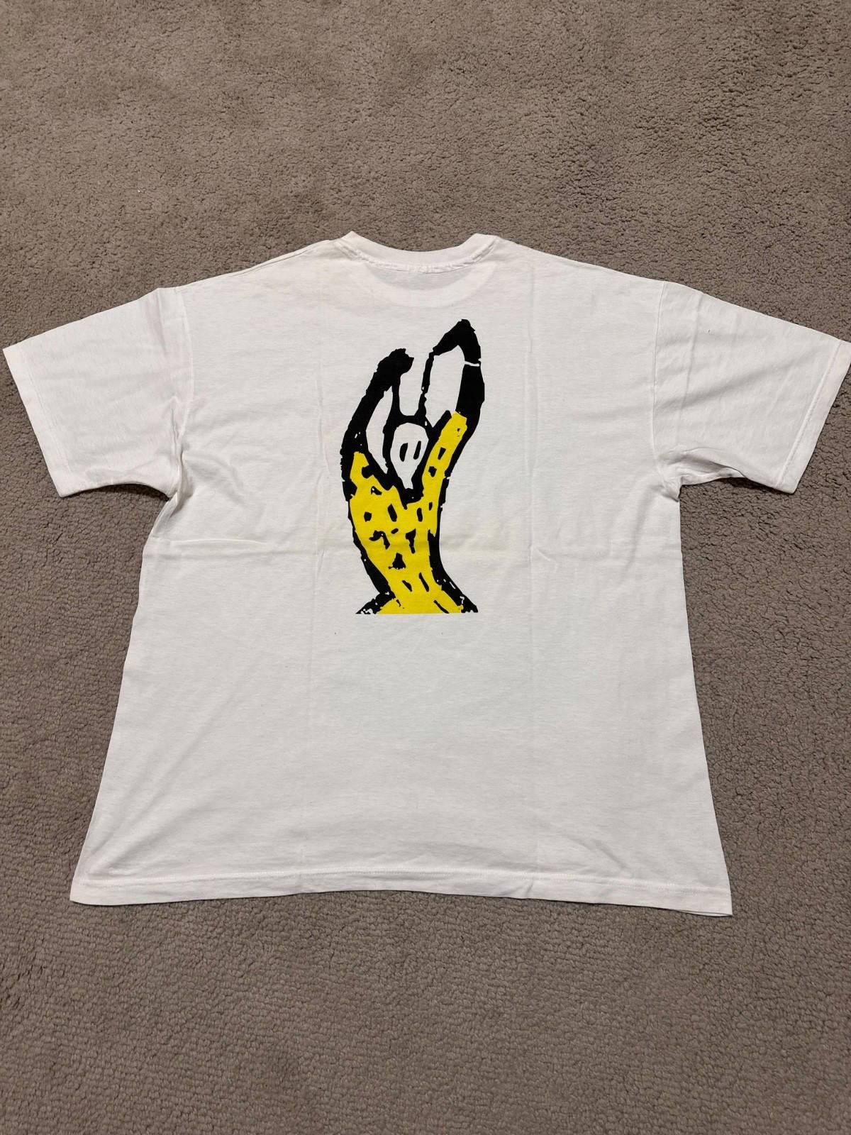 Band Tees ROLLING STONES VOODOO LOUNGE EUROPEAN TOUR 95 WHITE FITS XL Size US XL / EU 56 / 4 - 5 Thumbnail
