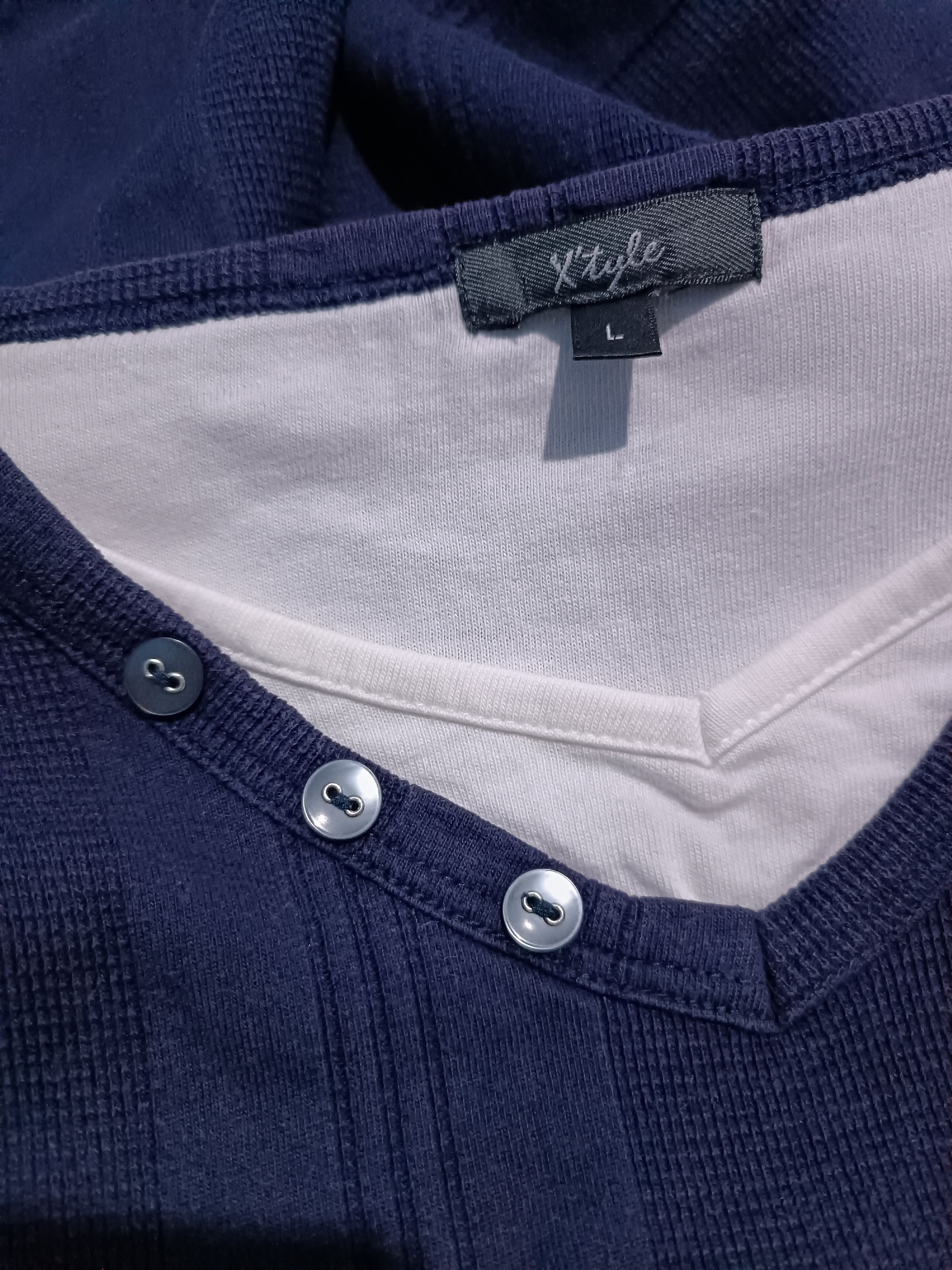 Japanese Brand Japanese Brand Double Layer Long Sleeve T-shirt Size US L / EU 52-54 / 3 - 3 Thumbnail