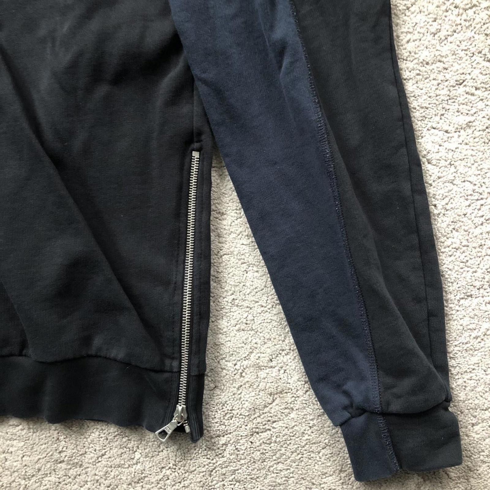 Dries Van Noten Dries Van Noten Tonal Side Zip Crewneck Jumper Sweatshirt Size US M / EU 48-50 / 2 - 2 Thumbnail