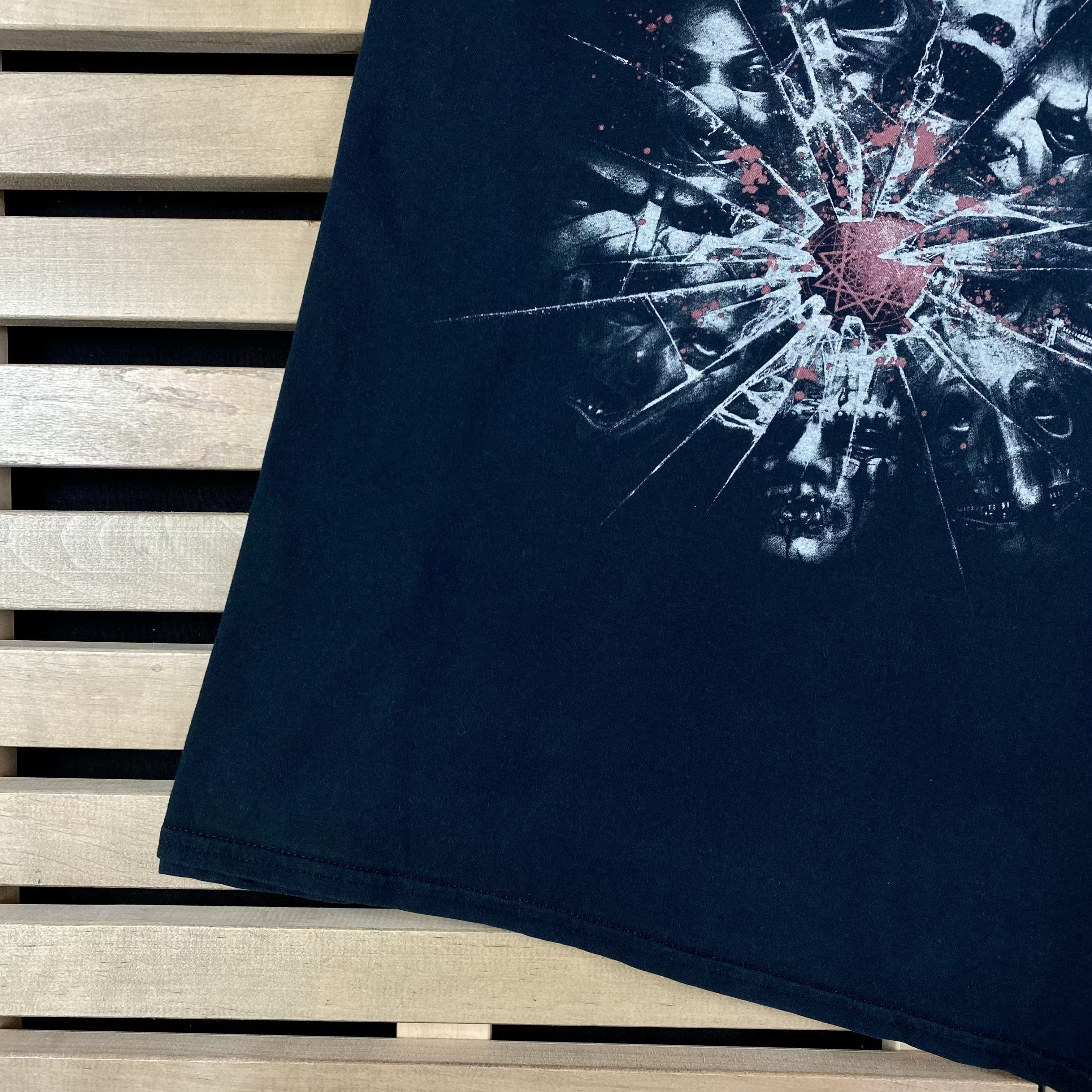 Band Tees × Vintage Mens Vintage T Shirt Slipknot Size XL Size US XL / EU 56 / 4 - 3 Thumbnail
