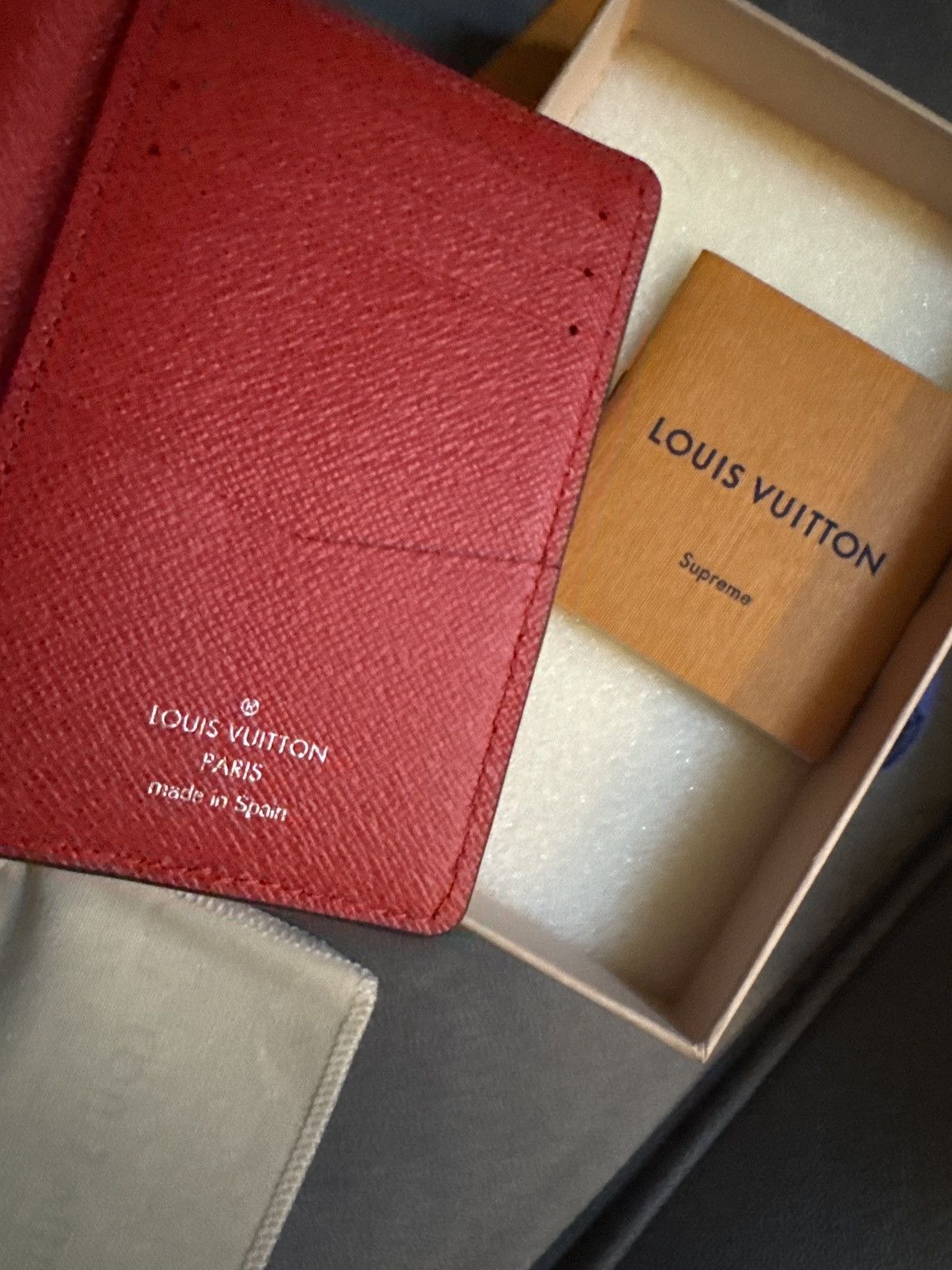 Louis Vuitton × Supreme Louis Vuitton x Supreme Bifold Wallet Size ONE SIZE - 8 Thumbnail
