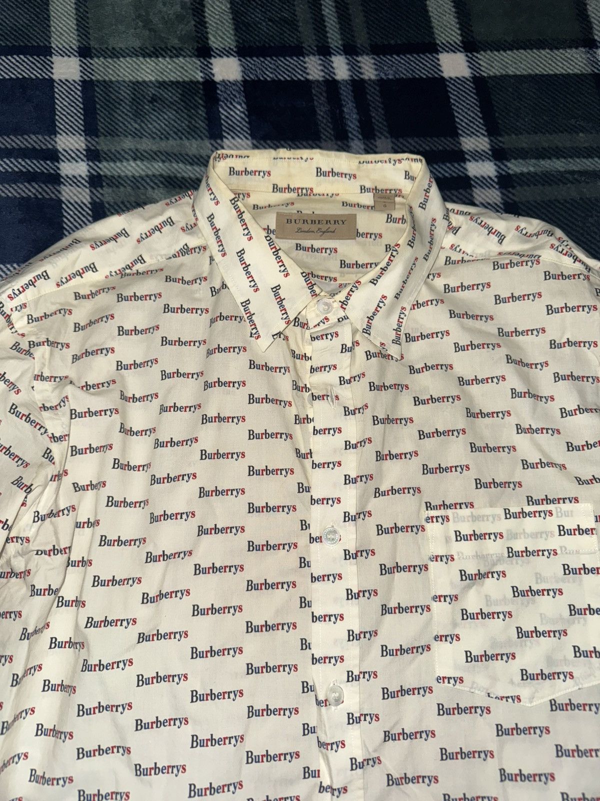 Burberry Men’s Burberry Button Up Shirt (Size L) Size US L / EU 52-54 / 3 - 2 Thumbnail