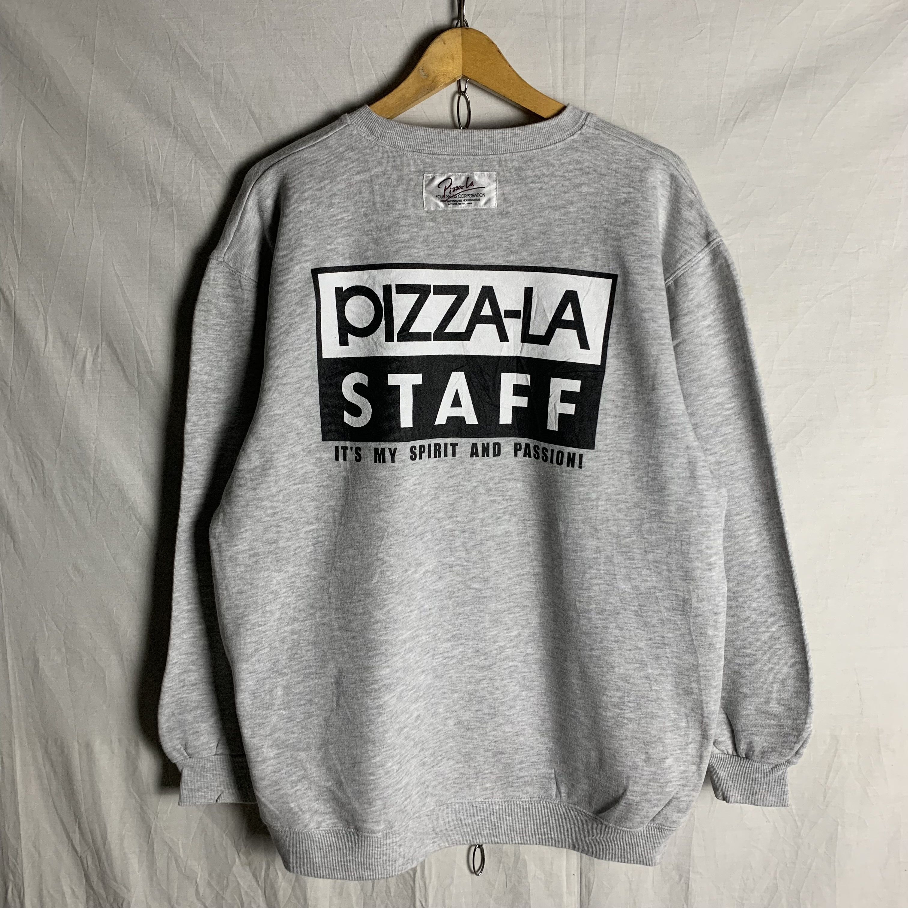 Vintage Vintage Pizza-LA Staff Sweatshirt Crewneck Size US L / EU 52-54 / 3 - 2 Thumbnail