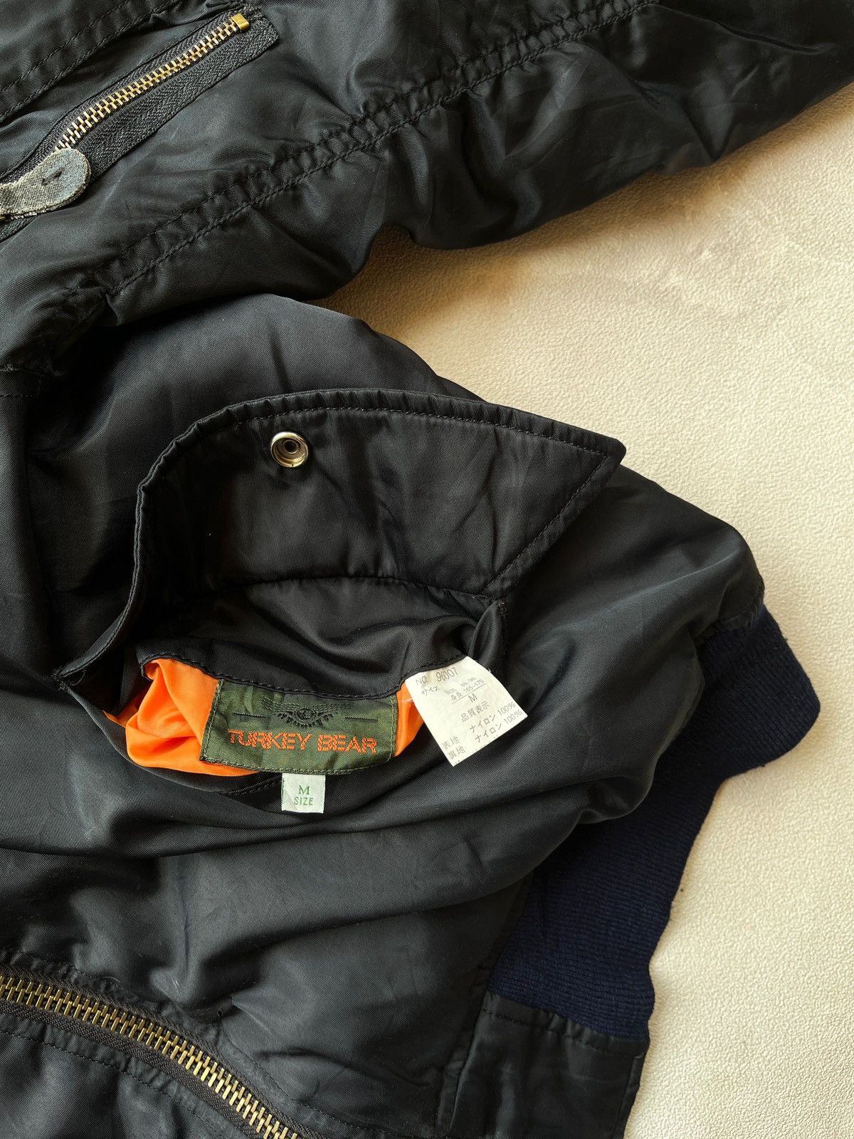 Other Turkey Bear Bomber Jacket MA-1 Black Size US M / EU 48-50 / 2 - 4 Thumbnail