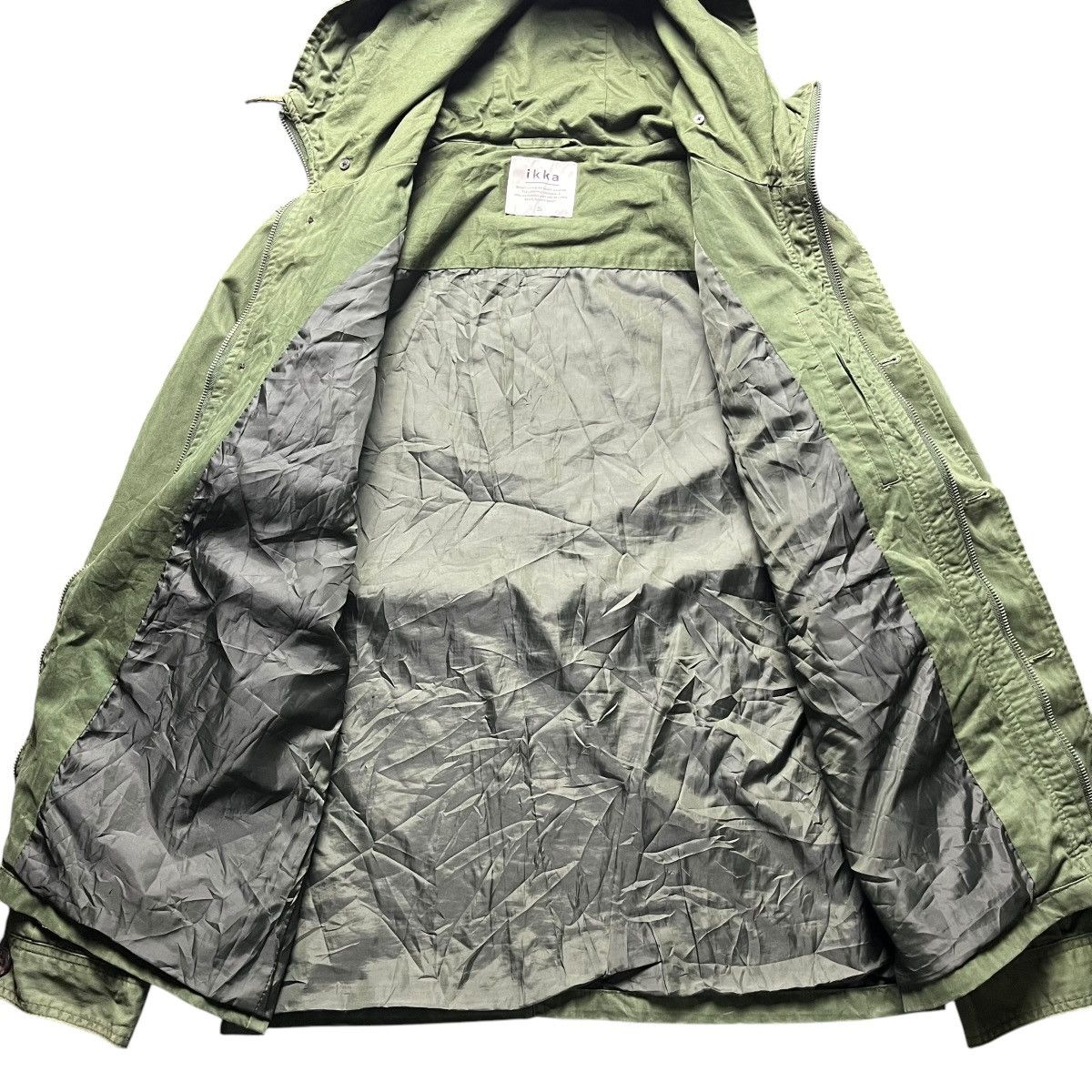 If Six Was Nine × Japanese Brand × Le Grande Bleu (L.G.B.) 🇯🇵 JAPANESE BRAND IKKA ARMY STYLE JACKET Size US L / EU 52-54 / 3 - 7 Thumbnail