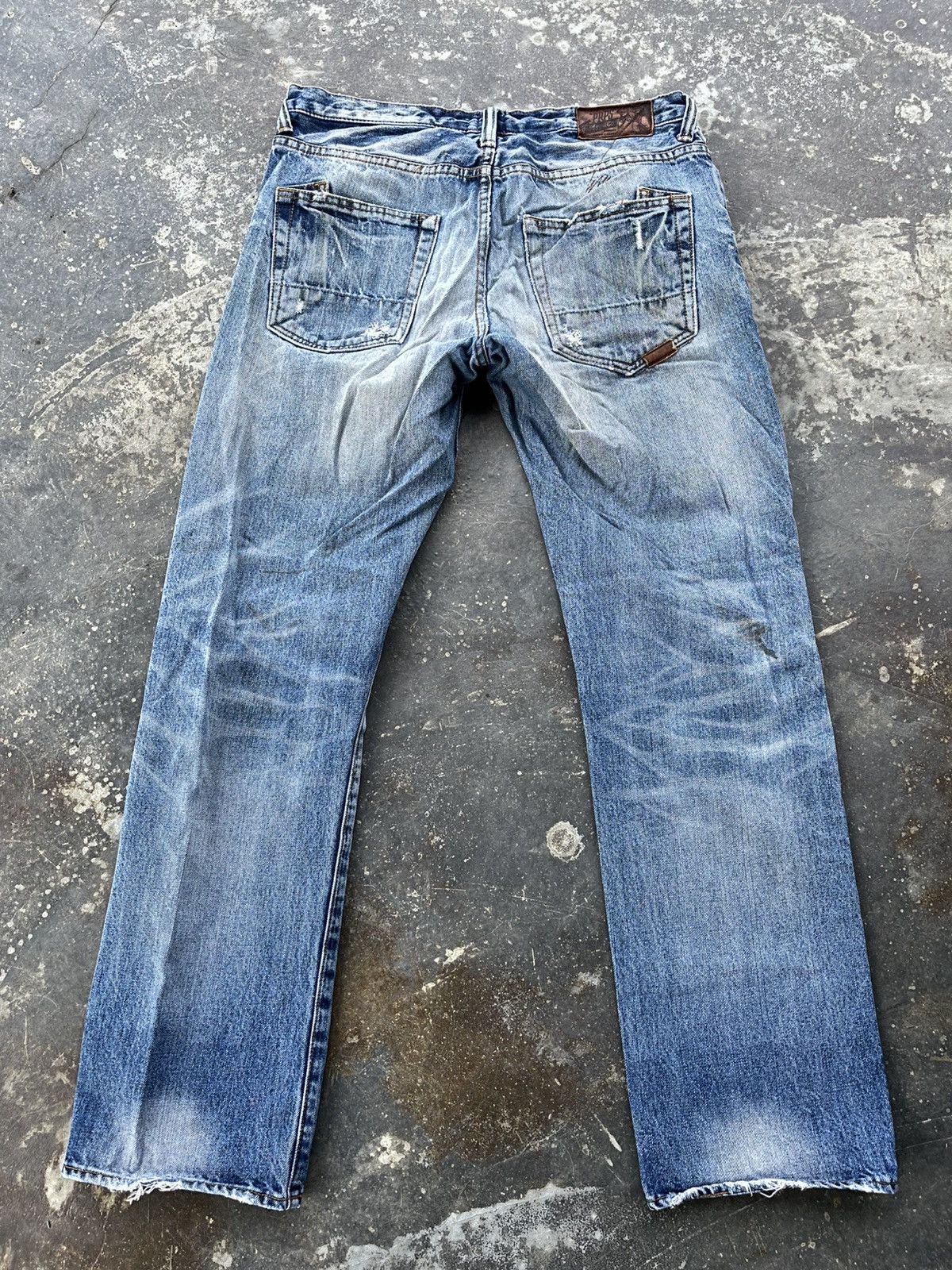 Prps × Vintage Prps Trashed Denim Size US 34 / EU 50 - 2 Thumbnail