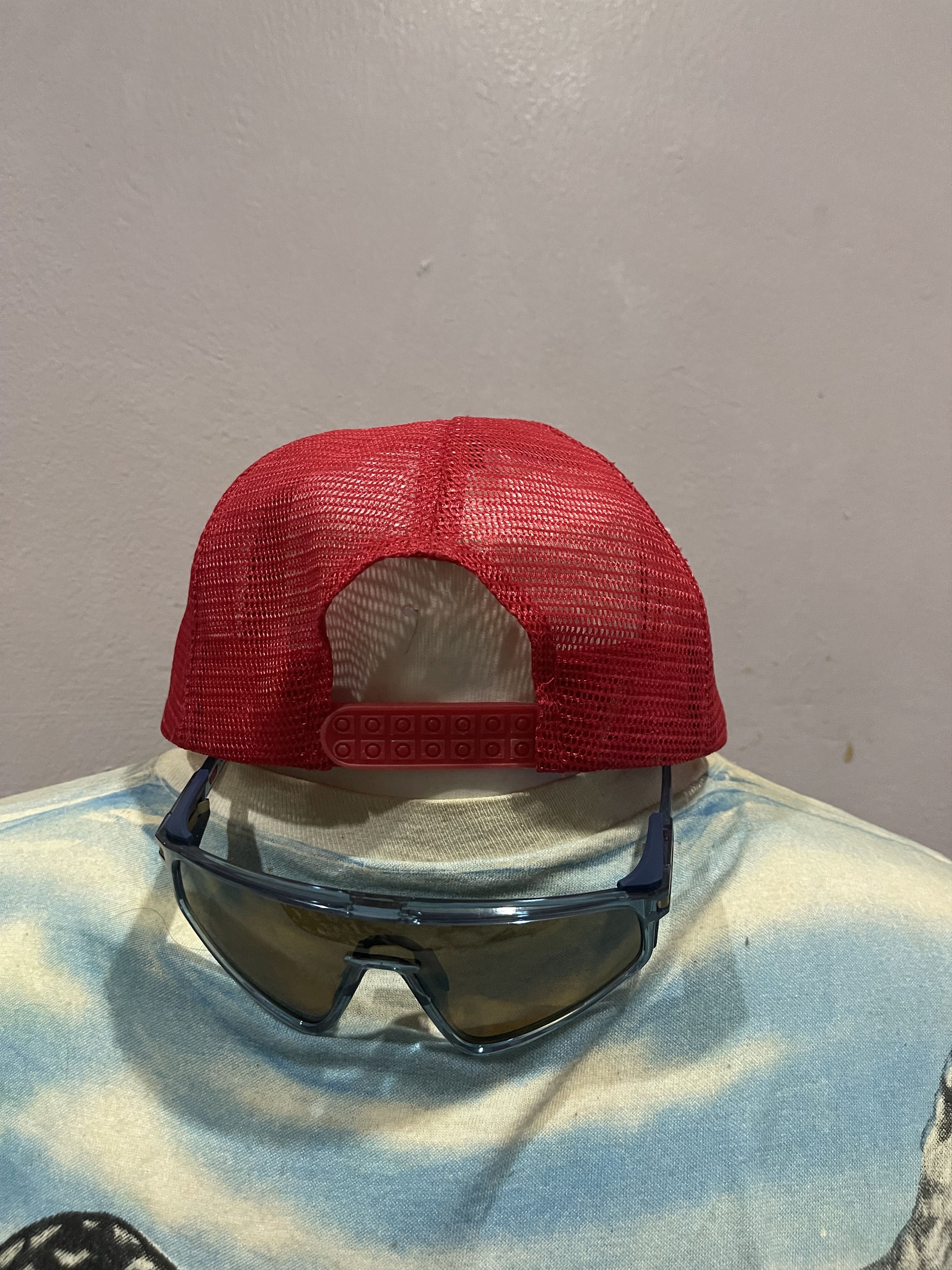 Japanese Brand Vintage Anna Sui USA Trucker Cap Hat Size ONE SIZE - 4 Thumbnail