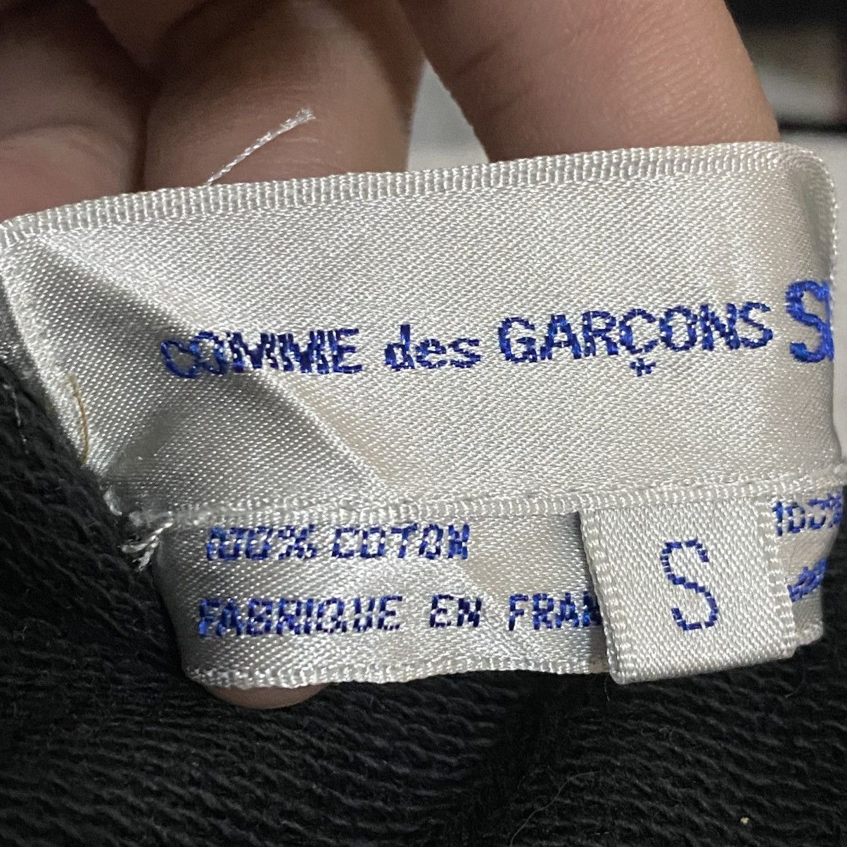 Comme des Garcons COMME DES GARCONS Plain "Almost" Full Zipper Sweatshirt Size US S / EU 44-46 / 1 - 15 Thumbnail