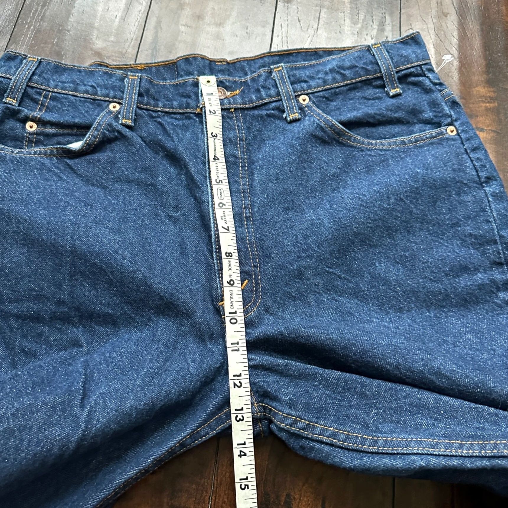 Levi's VINTAGE Levi's 517 Jeans Men 38x30 Blue Bootcut Flare Western 90s Denim Mid Rise Size US 38 / EU 54 - 7 Thumbnail