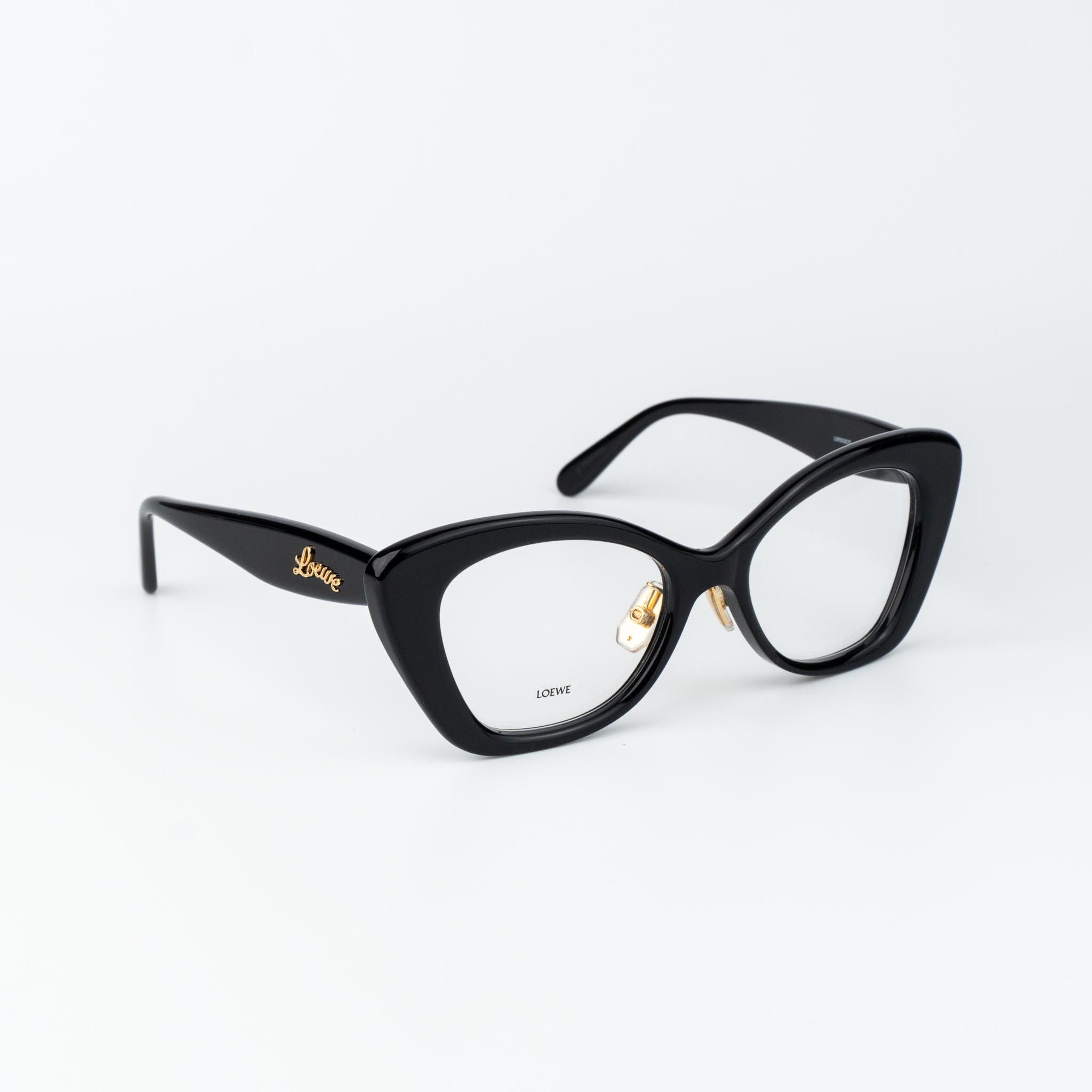 Loewe Loewe Women Eyeglasses Cat Eye LW50067F 001 NEW AUTHENTIC Size ONE SIZE - 4 Thumbnail