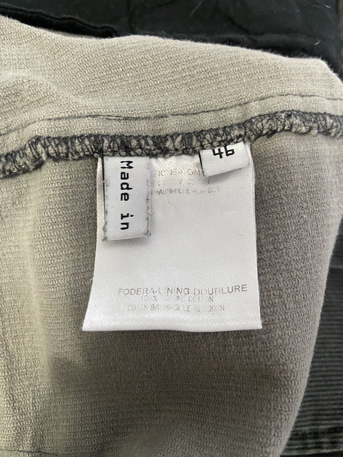 Balenciaga × Vintage STEAL🔥Vintage Balenciaga Grey Corduory Cargo Pants Size US 30 / EU 46 - 7 Thumbnail