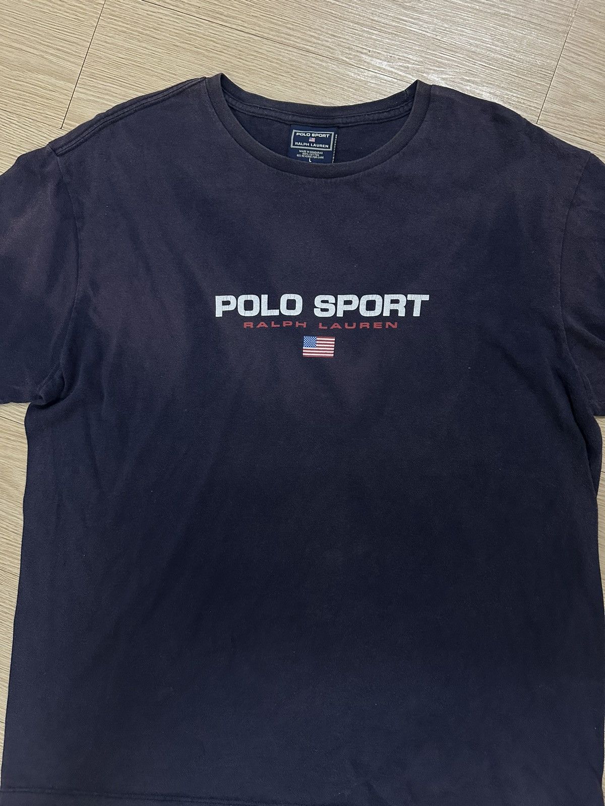 Beauty Beast × Polo Ralph Lauren × Vintage Vintage 90’s Polo Sport Ralph Lauren Sun Faded Tee Size US L / EU 52-54 / 3 - 4 Thumbnail