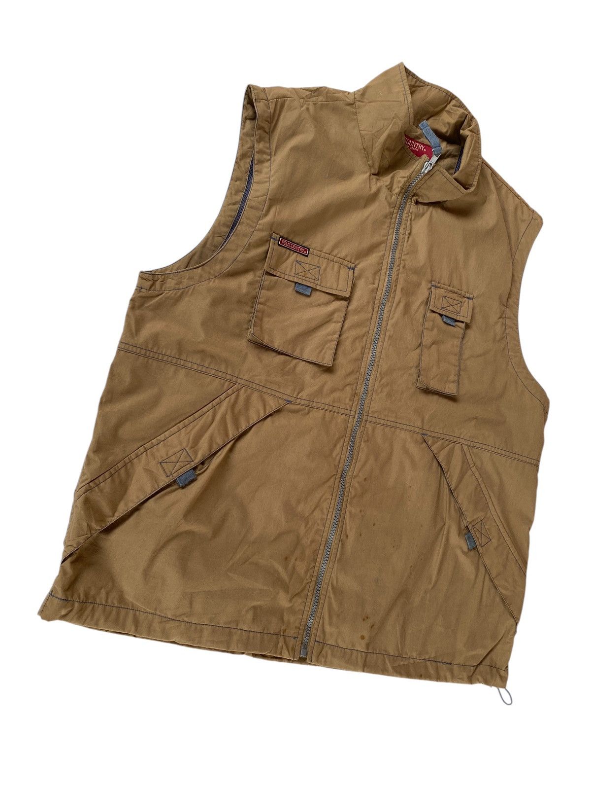 Vintage Vtg Polo Country Vest Jacket Size US XL / EU 56 / 4 - 4 Thumbnail