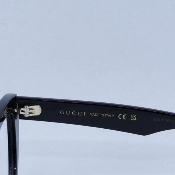 Gucci New Gucci GG1334O 001 Eyeglasses - Black Frame Size ONE SIZE - 6 Thumbnail