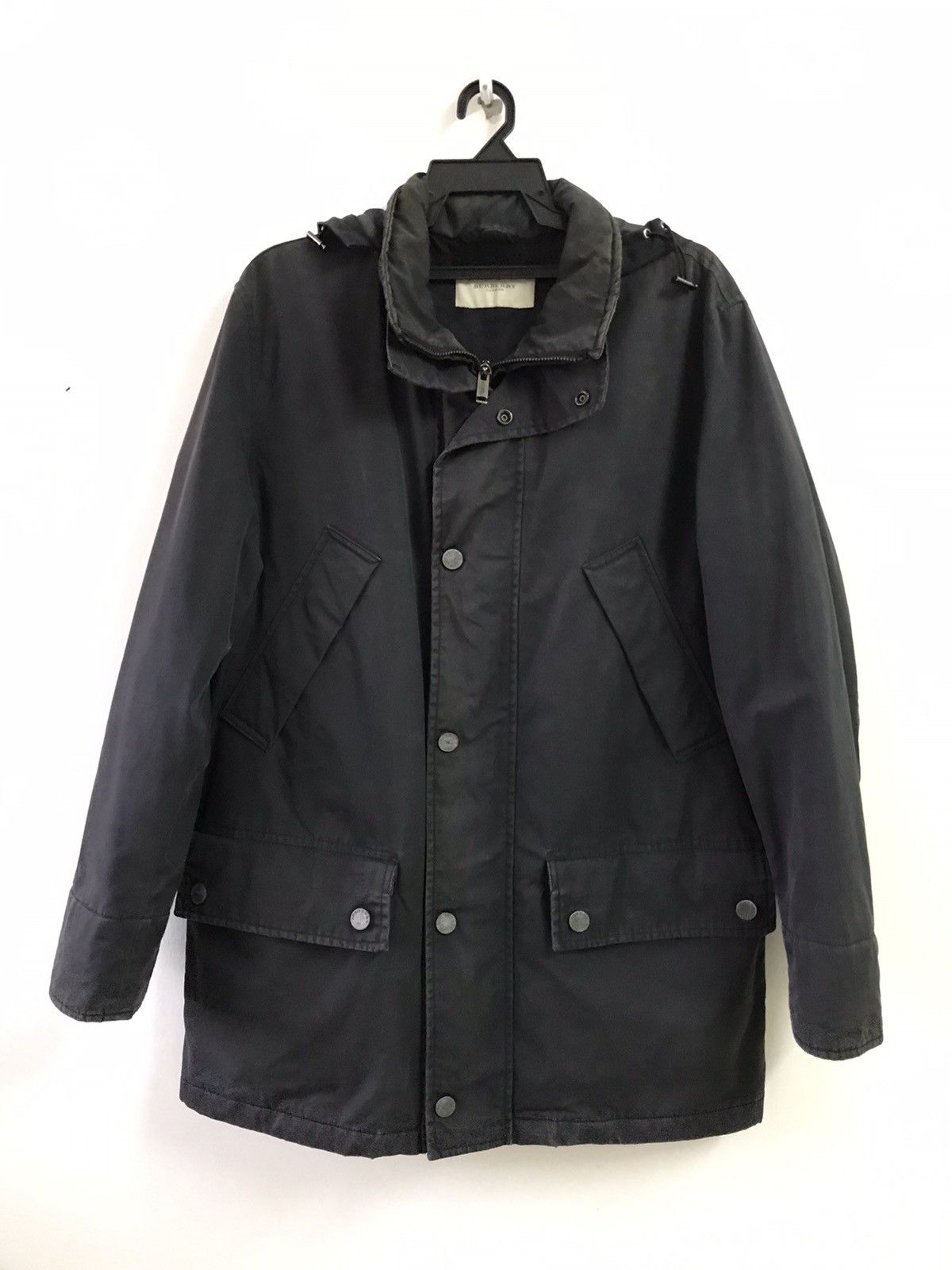 Burberry London Nova Checks Parka Hoodie Jacket