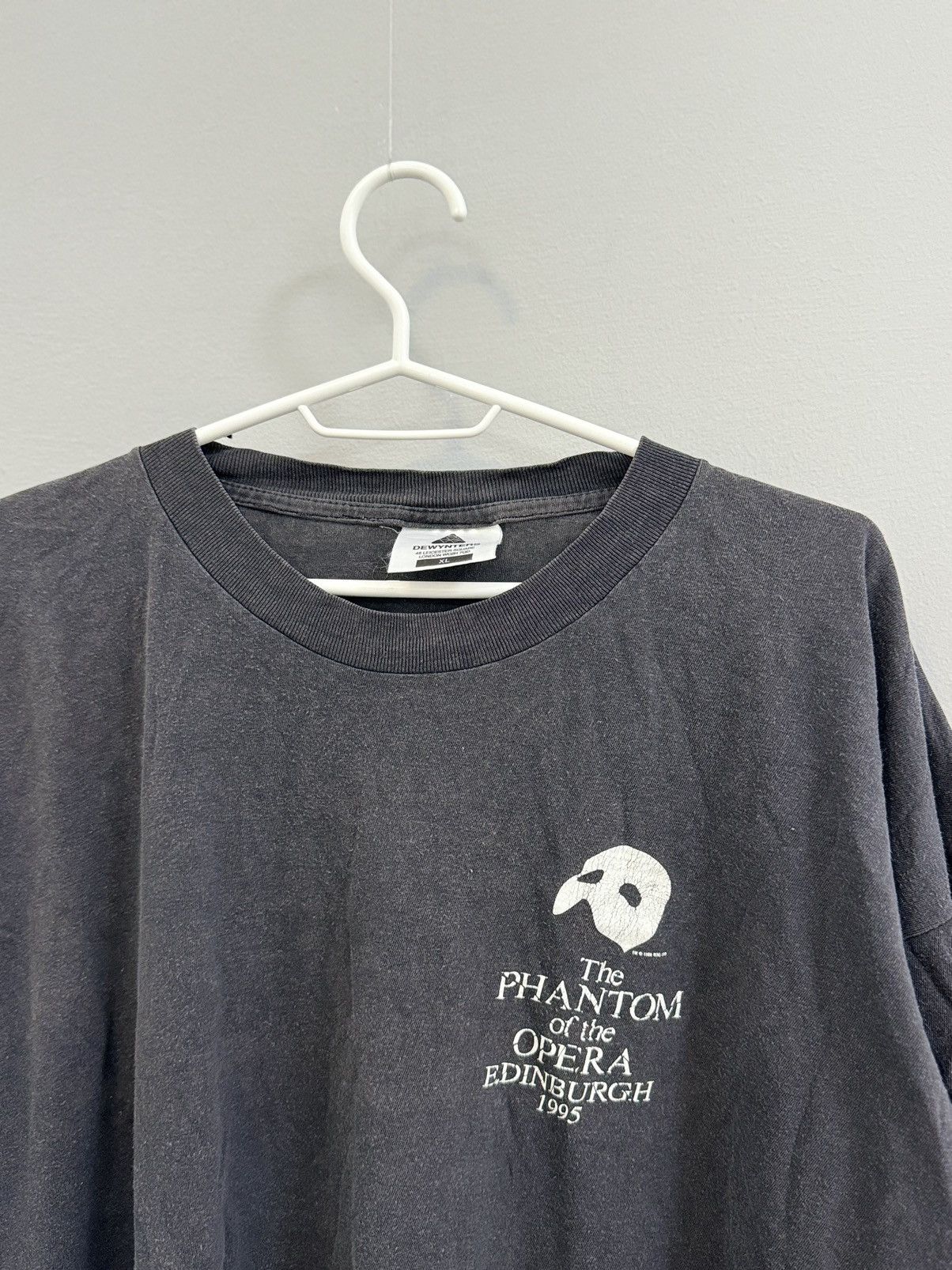 Band Tees × Vintage Vintage 1988 THE PHANTOM OF THE OPERA Faded T Shirt Size US XL / EU 56 / 4 - 3 Thumbnail