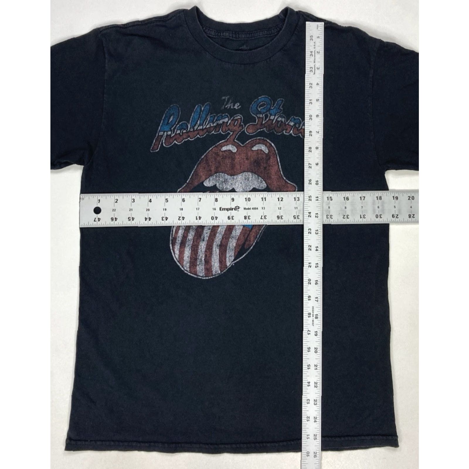 H&M The Rolling Stones T-Shirt Women Medium Music Retro Colorful 78 Tour Of America Graphic Crew Neck Short Sleeve Cotton Black Size M / US 6-8 / IT 42-44 - 5 Thumbnail