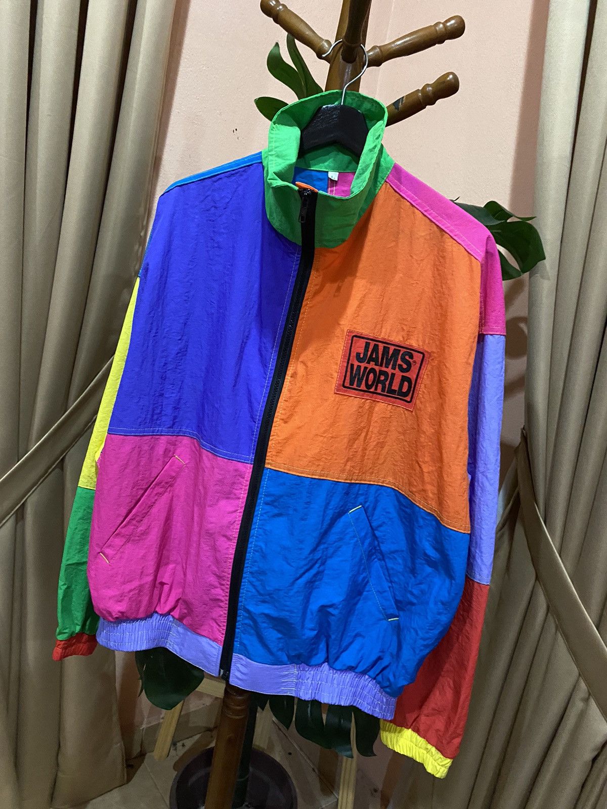 Jams World Jams World Vintage Windbreaker - 80s/90s Era Size US L / EU 52-54 / 3 - 3 Thumbnail