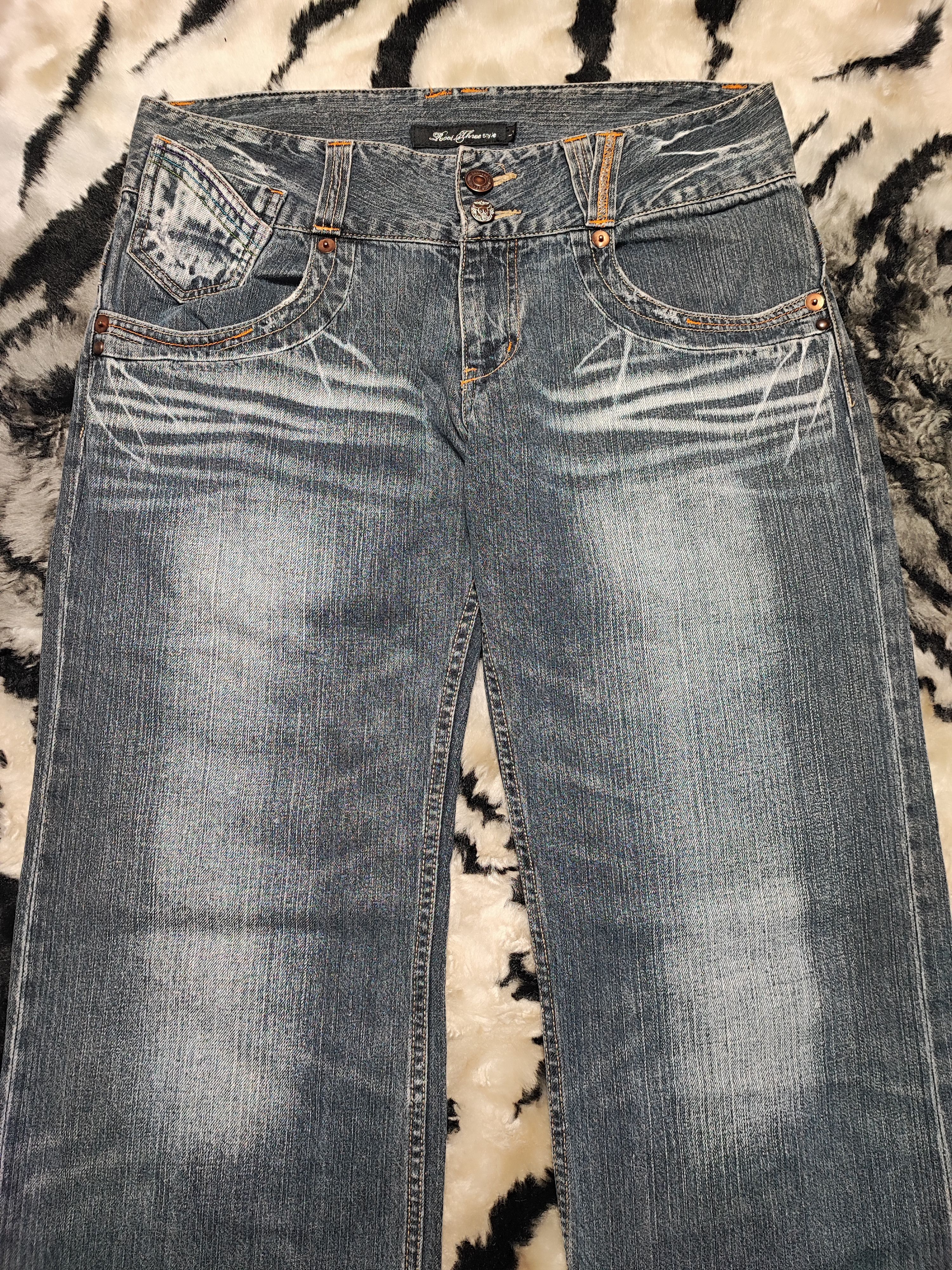 Japanese Brand × Vintage Vintage Root Three Stye japanese Jeans Size US 34 / EU 50 - 4 Thumbnail