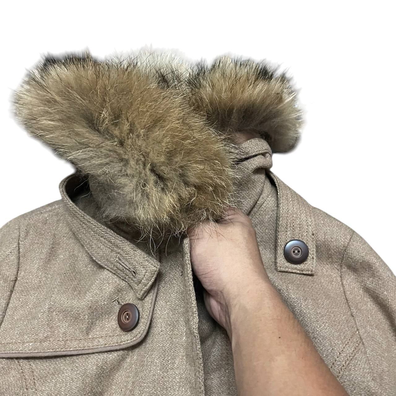 If Six Was Nine Vintage GOA Fur Jacket Size M / US 6-8 / IT 42-44 - 5 Thumbnail