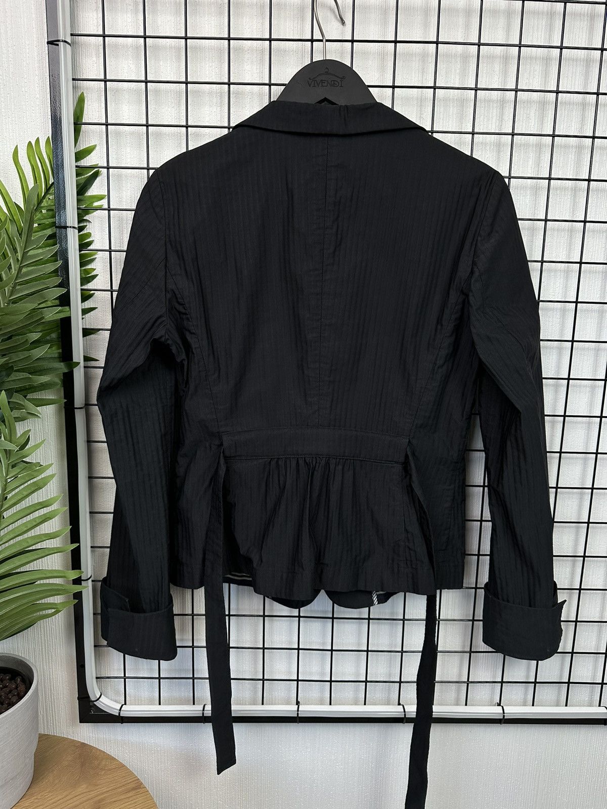 Max Mara × Weekend Max Mara WEEKEND MAX MARA blazer women jacket Black 8 size Size M / US 6-8 / IT 42-44 - 14 Thumbnail