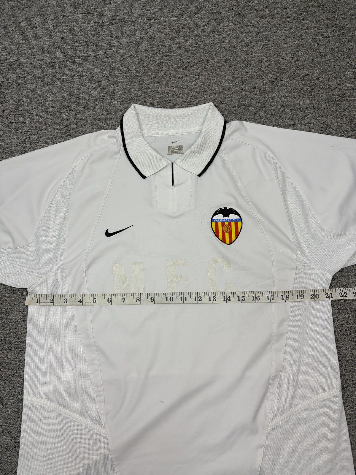 Nike Vintage Valencia CF 2001-2002 Nike Jersey Football Club Size US M / EU 48-50 / 2 - 8 Thumbnail