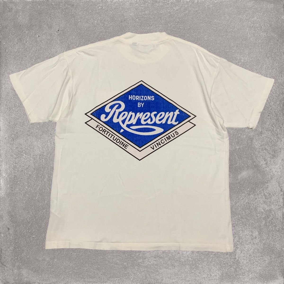 Represent Clo. Represent Medium Classic Parts Flat White Pocket Tee Size US M / EU 48-50 / 2 - 1 Thumbnail