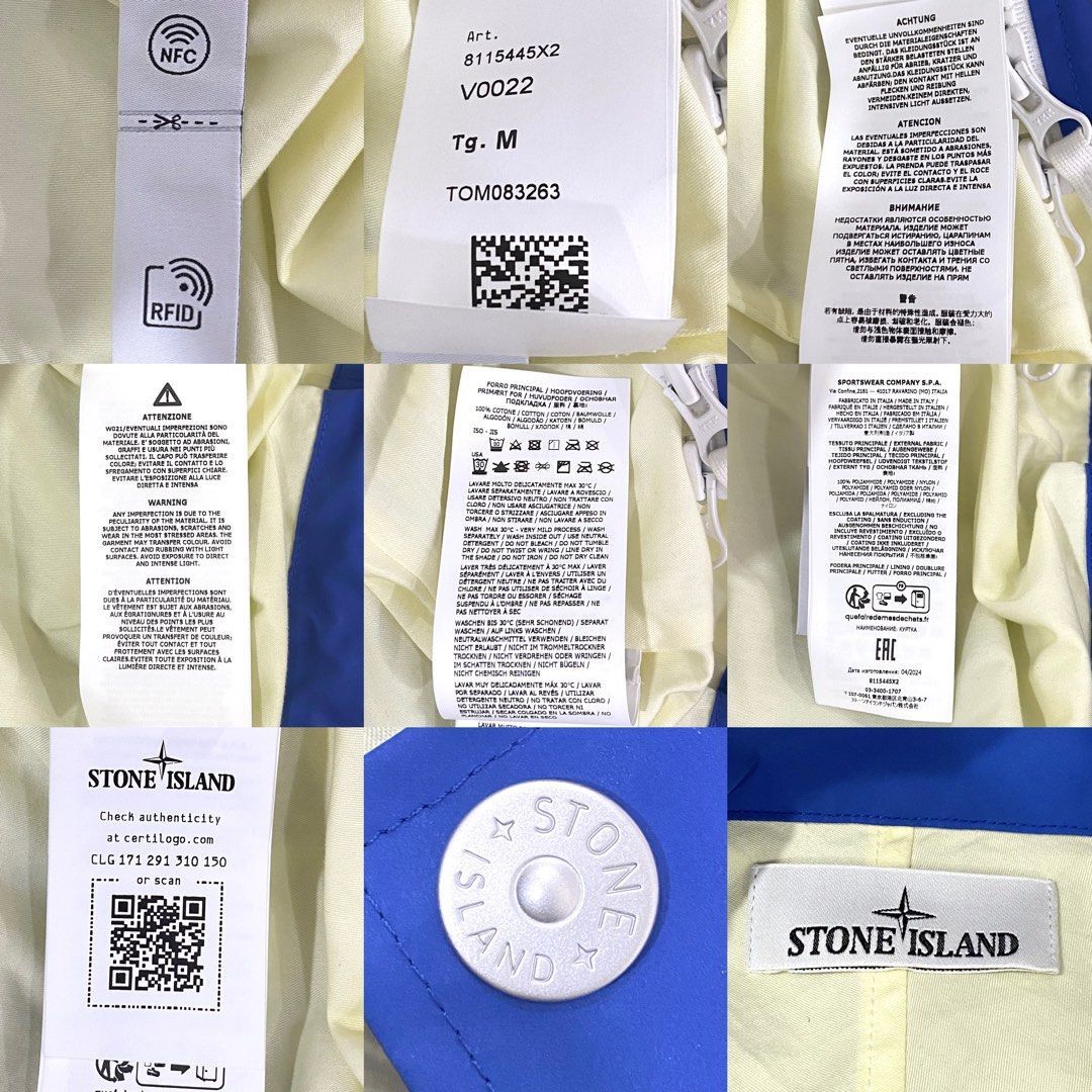 Stone Island Stone Island Marina Reflective Jacket Size US M / EU 48-50 / 2 - 6 Thumbnail