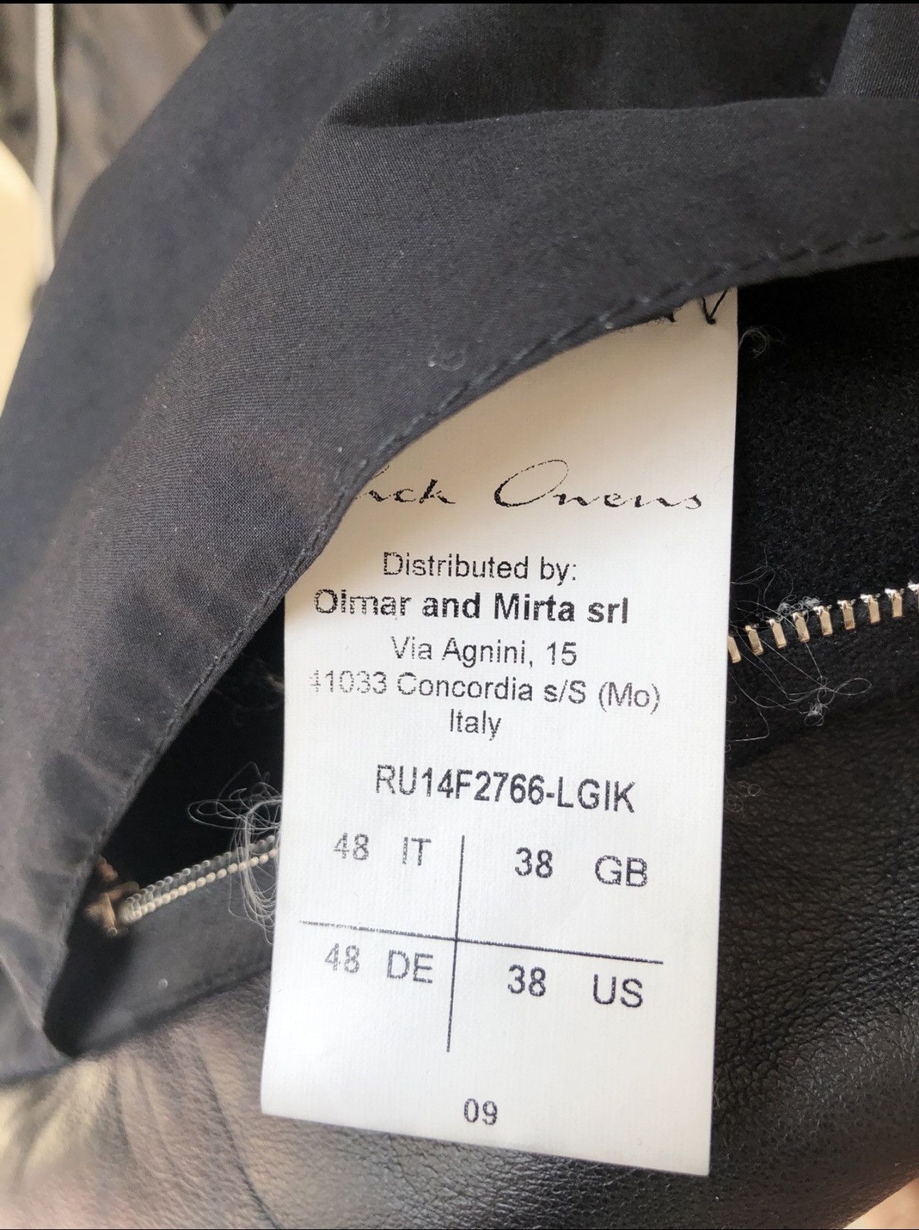 Rick Owens Rick Owens bullet leather jacket Size US M / EU 48-50 / 2 - 3 Thumbnail