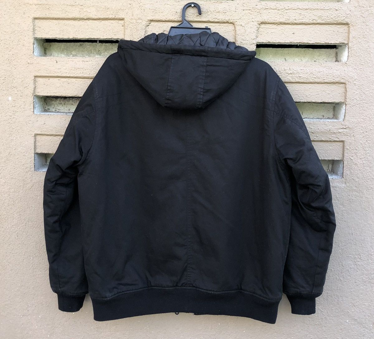 Japanese Brand B-one-soulProjects Ma-1 Lined Quilted Bomber Jacket Size US XL / EU 56 / 4 - 2 Thumbnail