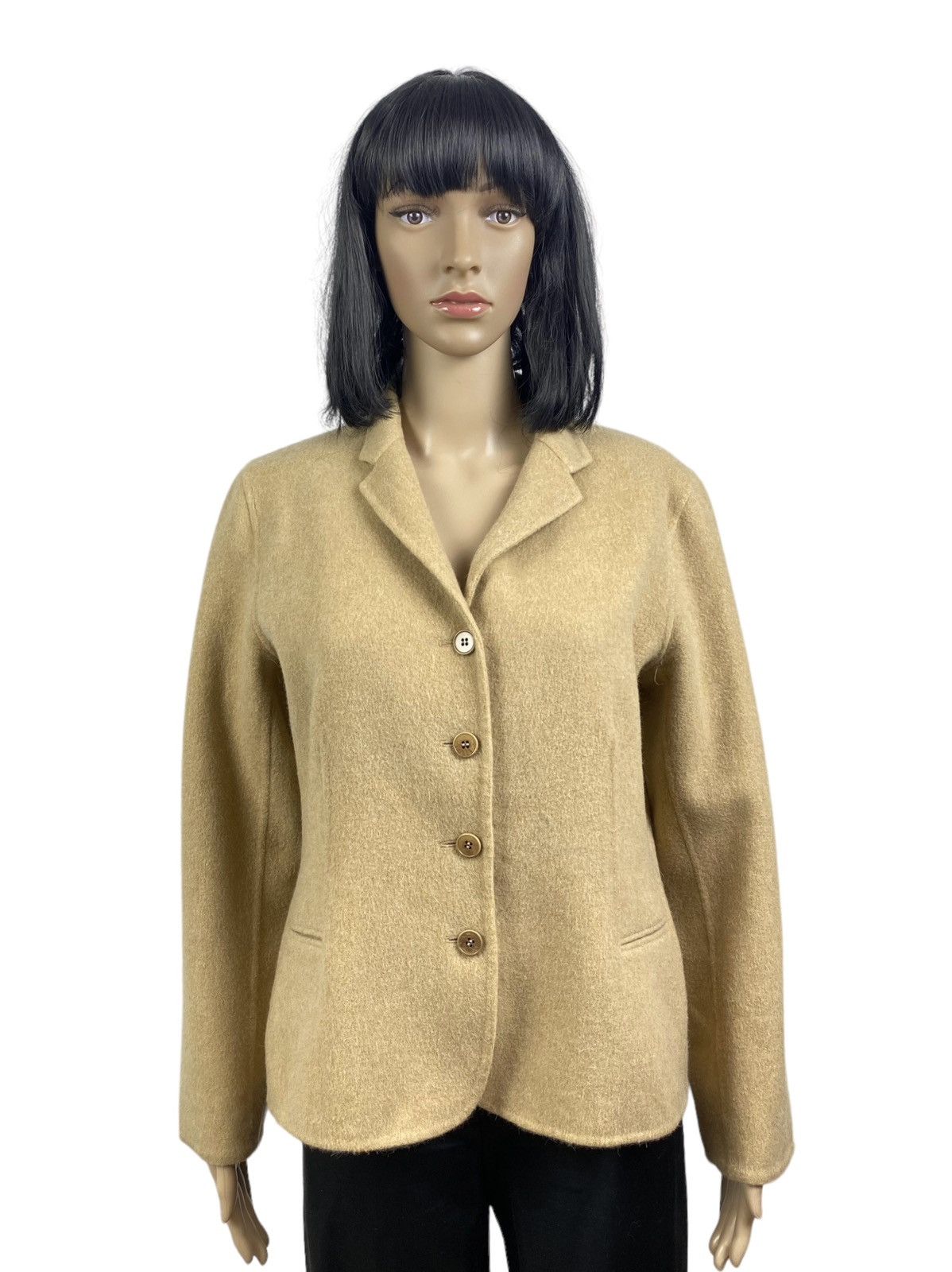 Ralph Lauren × Ralph Lauren Black Label ralph lauren black label blazer jacket cashmere-angora Size XL / US 12-14 / IT 48-50 - 1 Thumbnail
