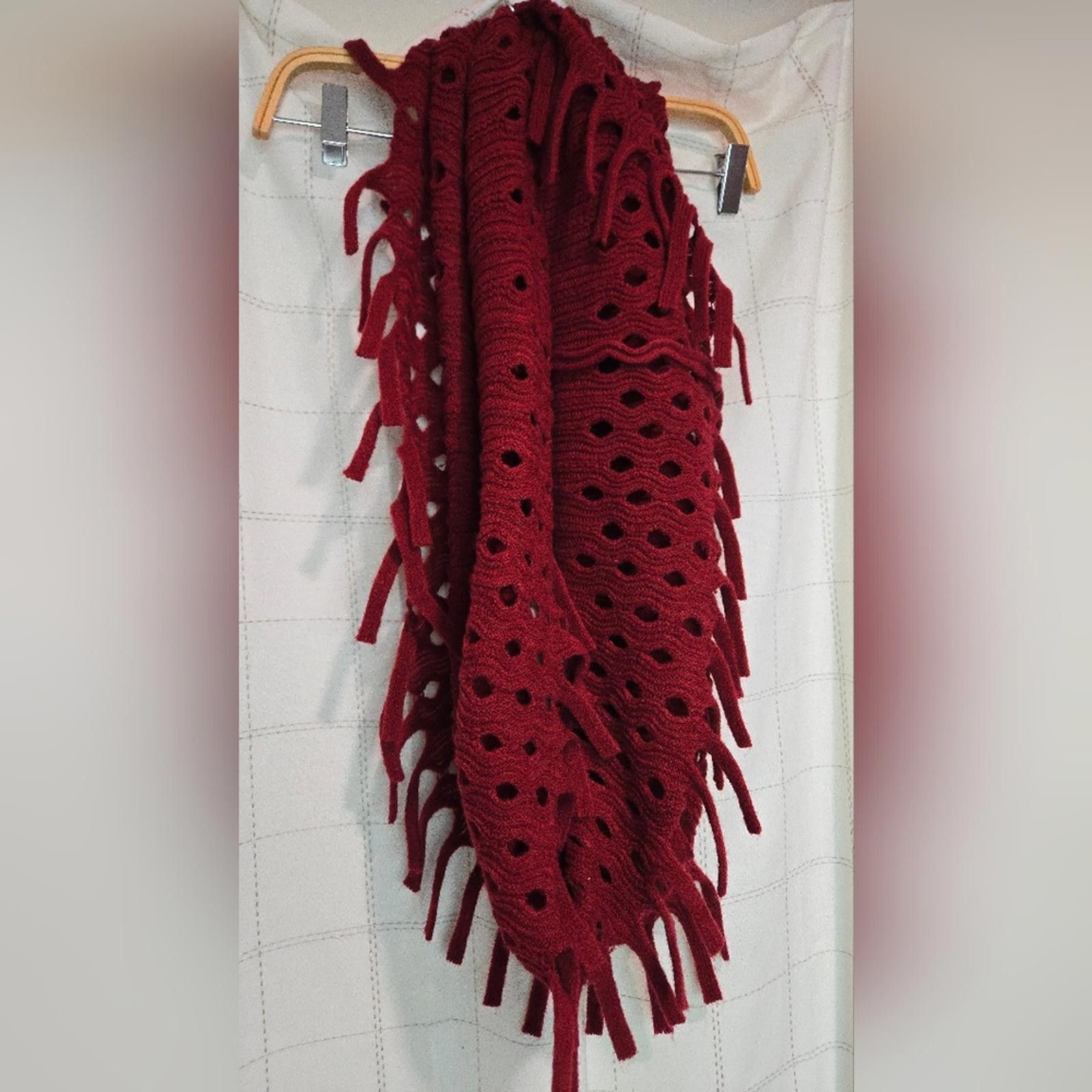 Other Red Infinity Scarf Size ONE SIZE - 1 Thumbnail