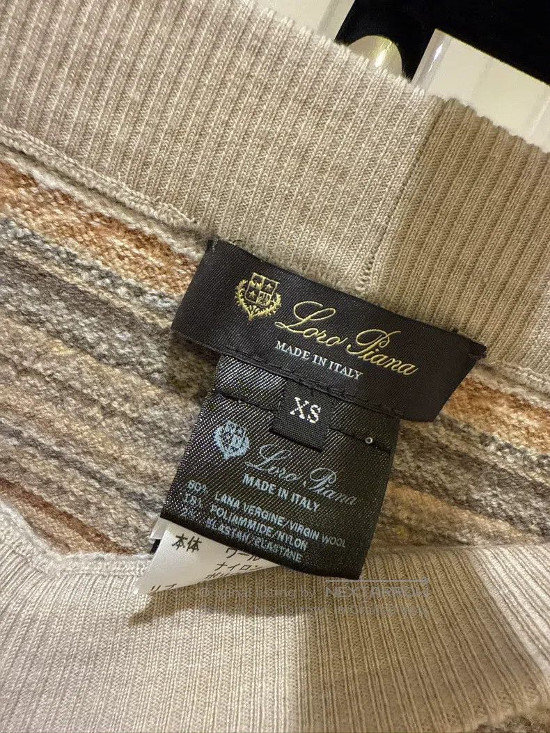 Loro Piana Loro Piana size XS Jacquard Knit Tights, Slim Fit, Underwea Size 22" - 7 Thumbnail
