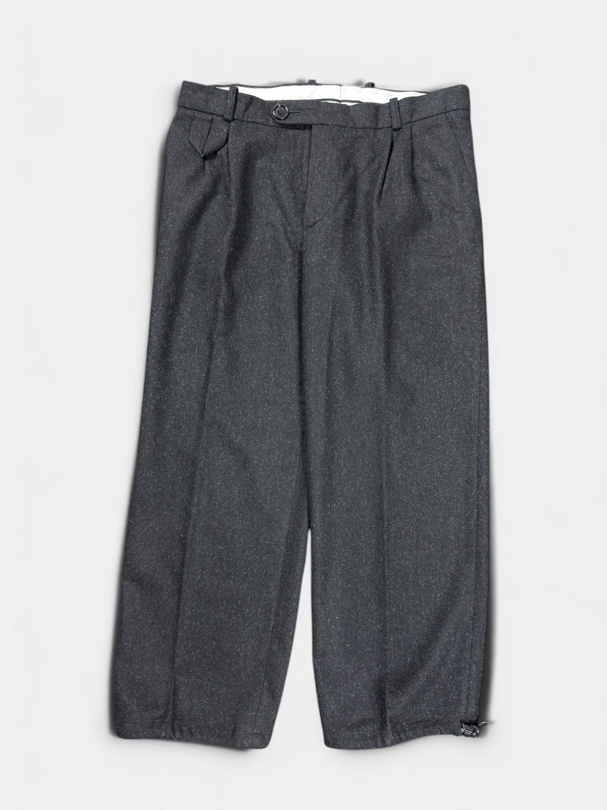 Lieve Van Gorp Lieve Van Gorp - 90’s Wool Cropped Pants Size 31" - 1 Thumbnail