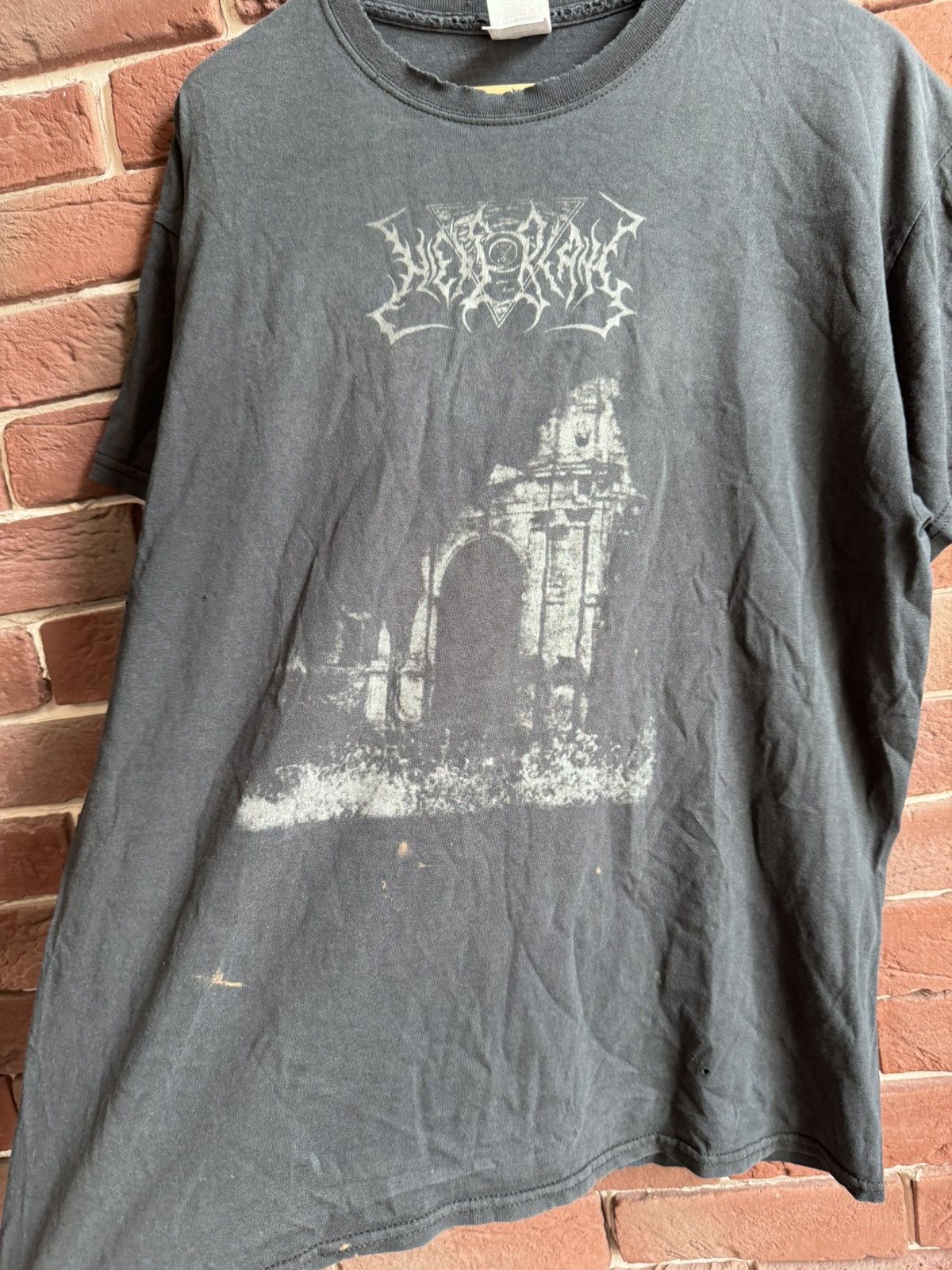 Band Tees Rare Vintage Niedergang 00s Black Metal Band T-Shirt Size US L / EU 52-54 / 3 - 9 Thumbnail