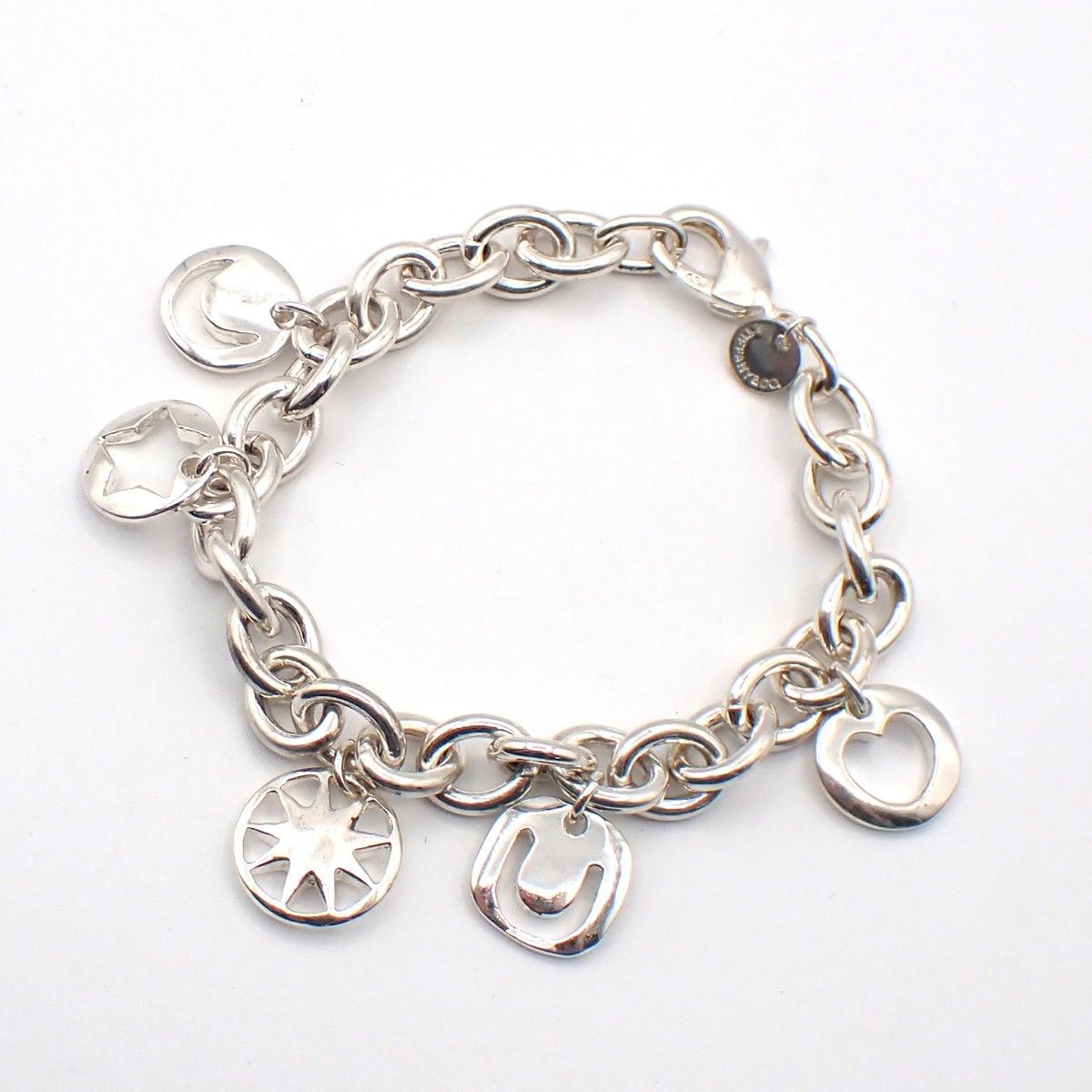 Tiffany & Co. Tiffany & Co. Stencil Charms Bracelet Sterling Silver Size ONE SIZE - 1 Thumbnail
