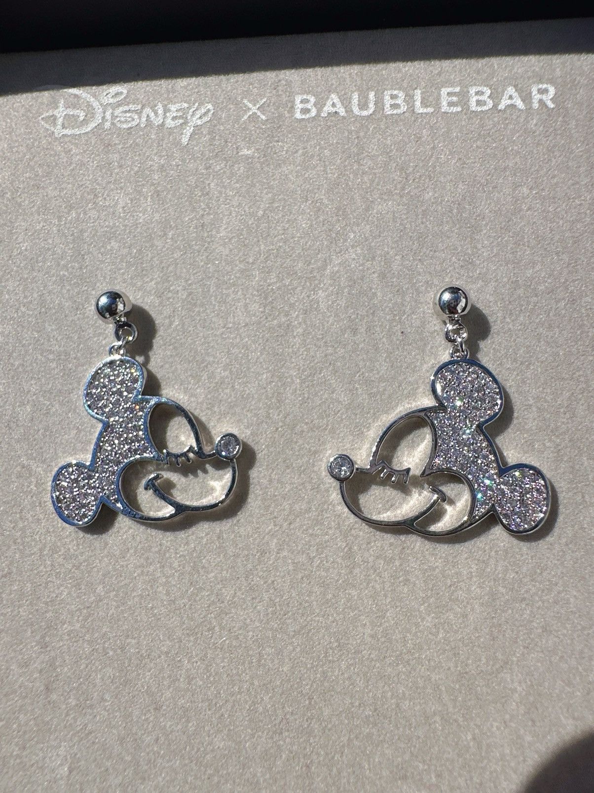 Disney Disney X BAUBLEBAR silver / gold tone diamonds paved Mickey Size ONE SIZE - 10 Thumbnail