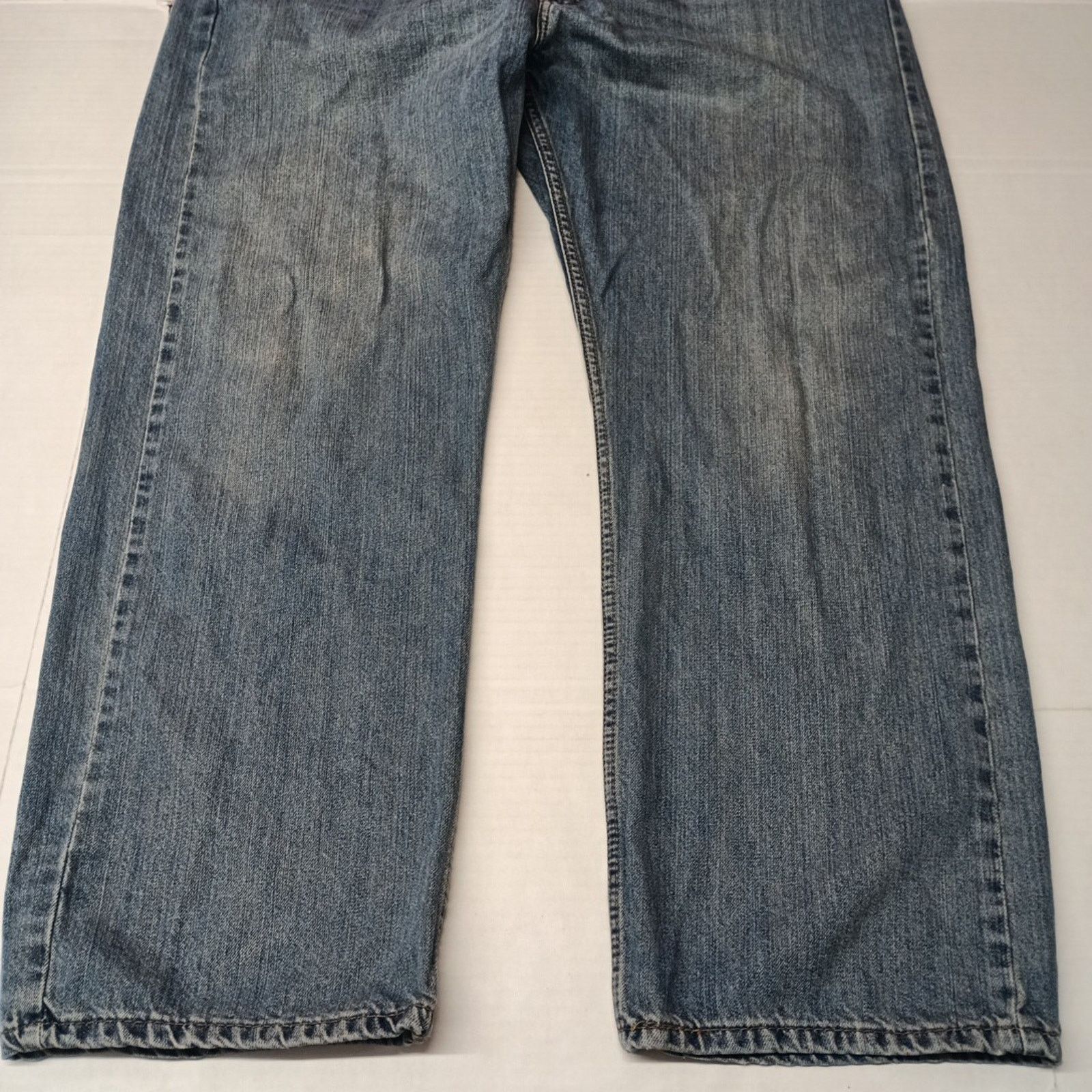 Levi's Levi's Men's 569 Loose Fit Straight Blue Jeans Size 44x32 Size US 44 / EU 60 - 3 Thumbnail