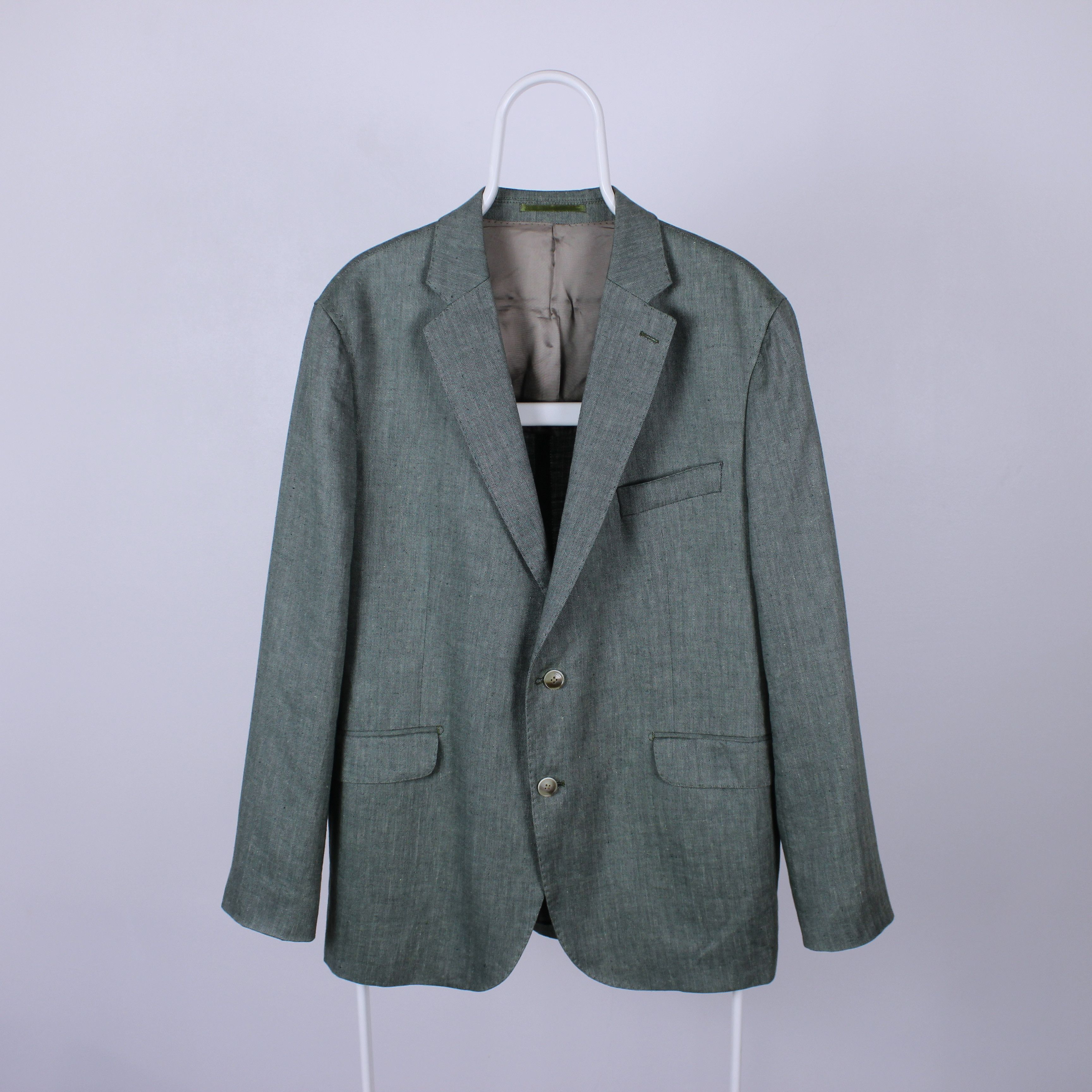 Hackett Hackett blazer linen cotton XL 46R 56R tailoring Size 46R - 11 Thumbnail