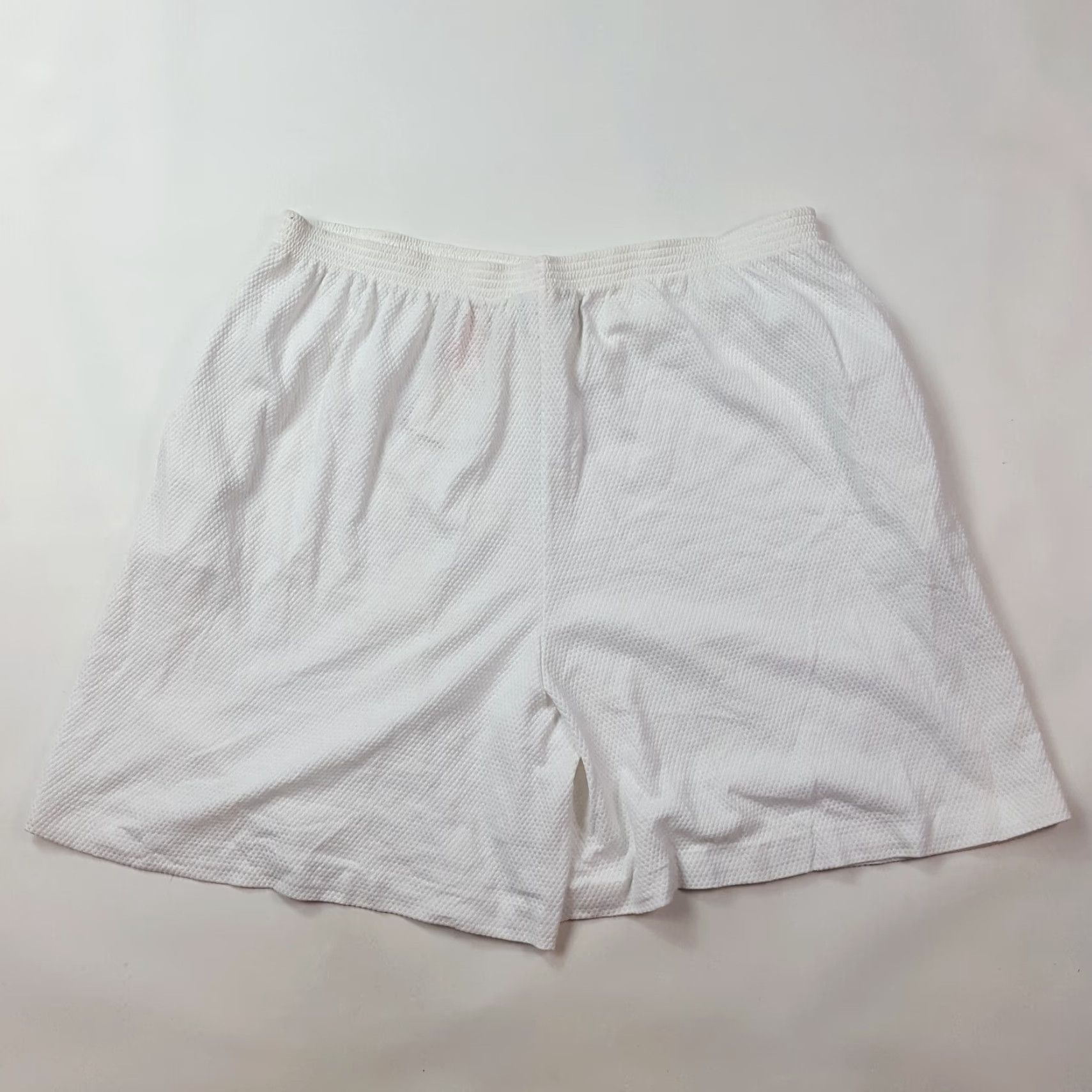 Vintage VINTAGE Popovitch White 2X Elastic Waist Basketball Jersey Shorts Women's Athletic Casual 90s Basketball Womens Size XXL / US 16-18 / IT 52-54 - 3 Thumbnail