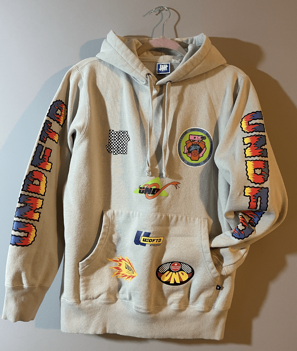 Undefeated Undefeated 5 Strikes + racing sticker style hoodie Size US S / EU 44-46 / 1 - 1 Thumbnail