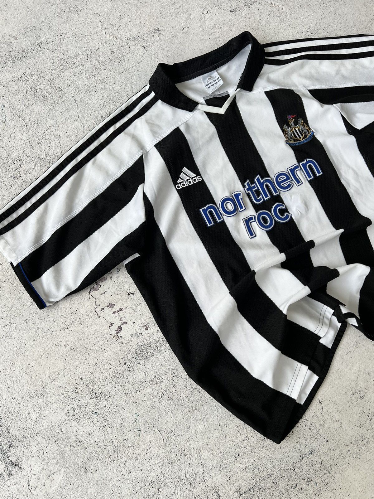 Adidas × Vintage 🩸RARE🩸Adidas Vintage Newcastle United 2003 Home Jersey Size US L / EU 52-54 / 3 - 4 Thumbnail