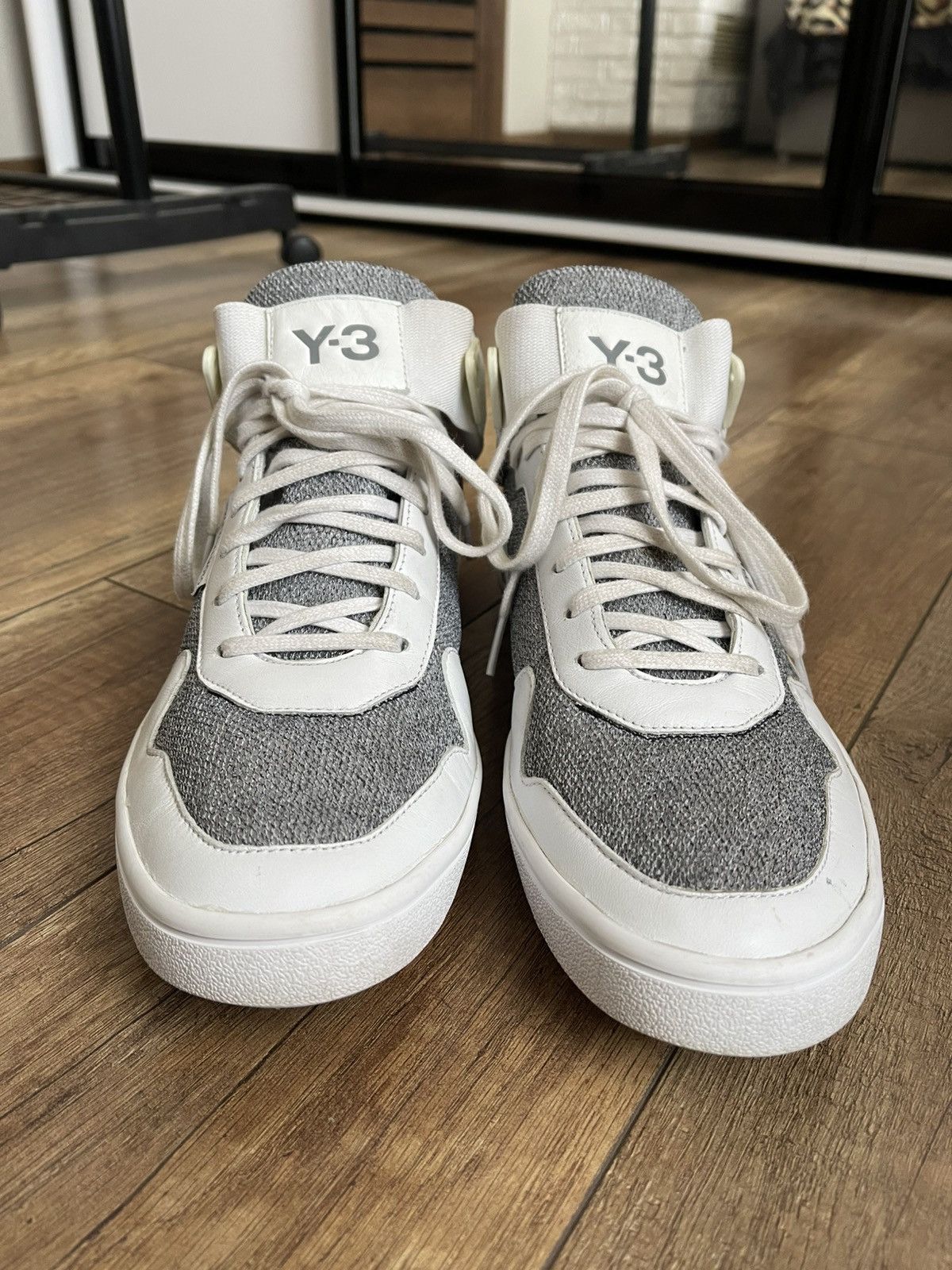 Y-3 Y-3 Yohji Yamamoto Adidas High Top Sneakers Shoes Size US 10.5 / EU 43-44 - 9 Thumbnail
