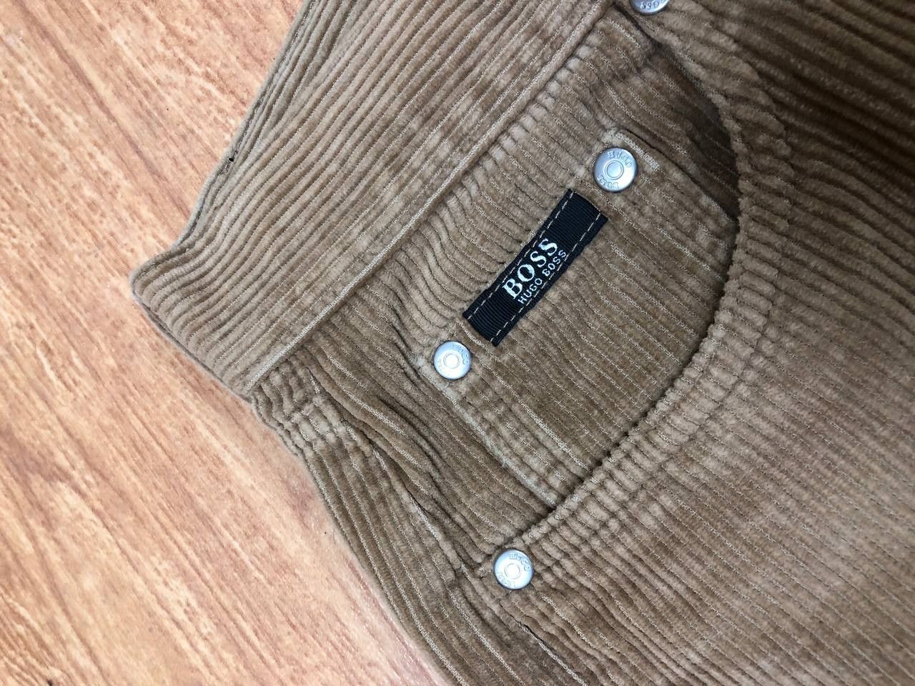 Hugo Boss × Japanese Brand Dirty Painted Distressed Thrashed Faded Baggy Jeans Y2K Size US 32 / EU 48 - 13 Thumbnail