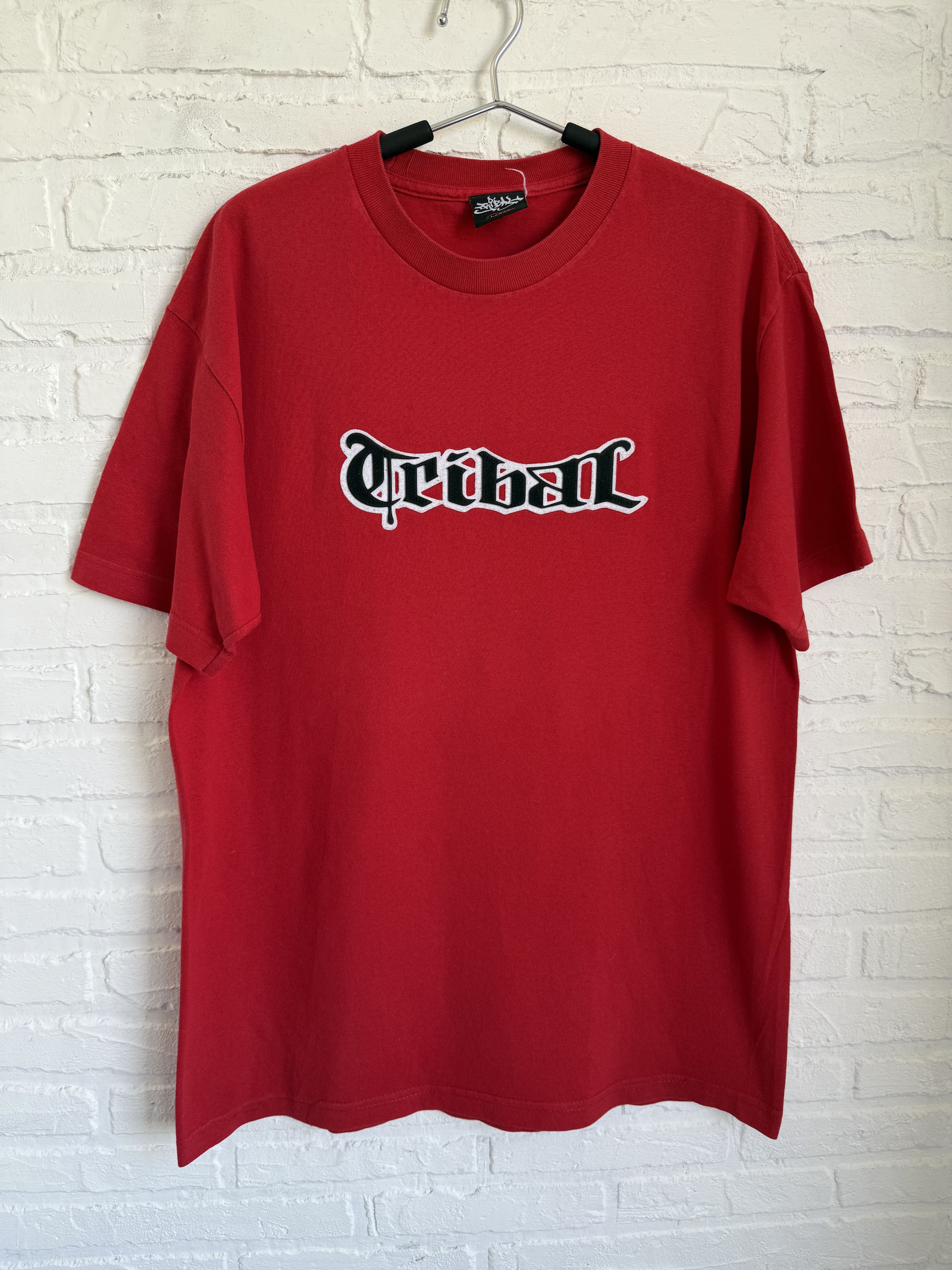 Tribal Streetwear Vintage 2000s Tribal Gear old school logo t-shirt Size US L / EU 52-54 / 3 - 1 Thumbnail