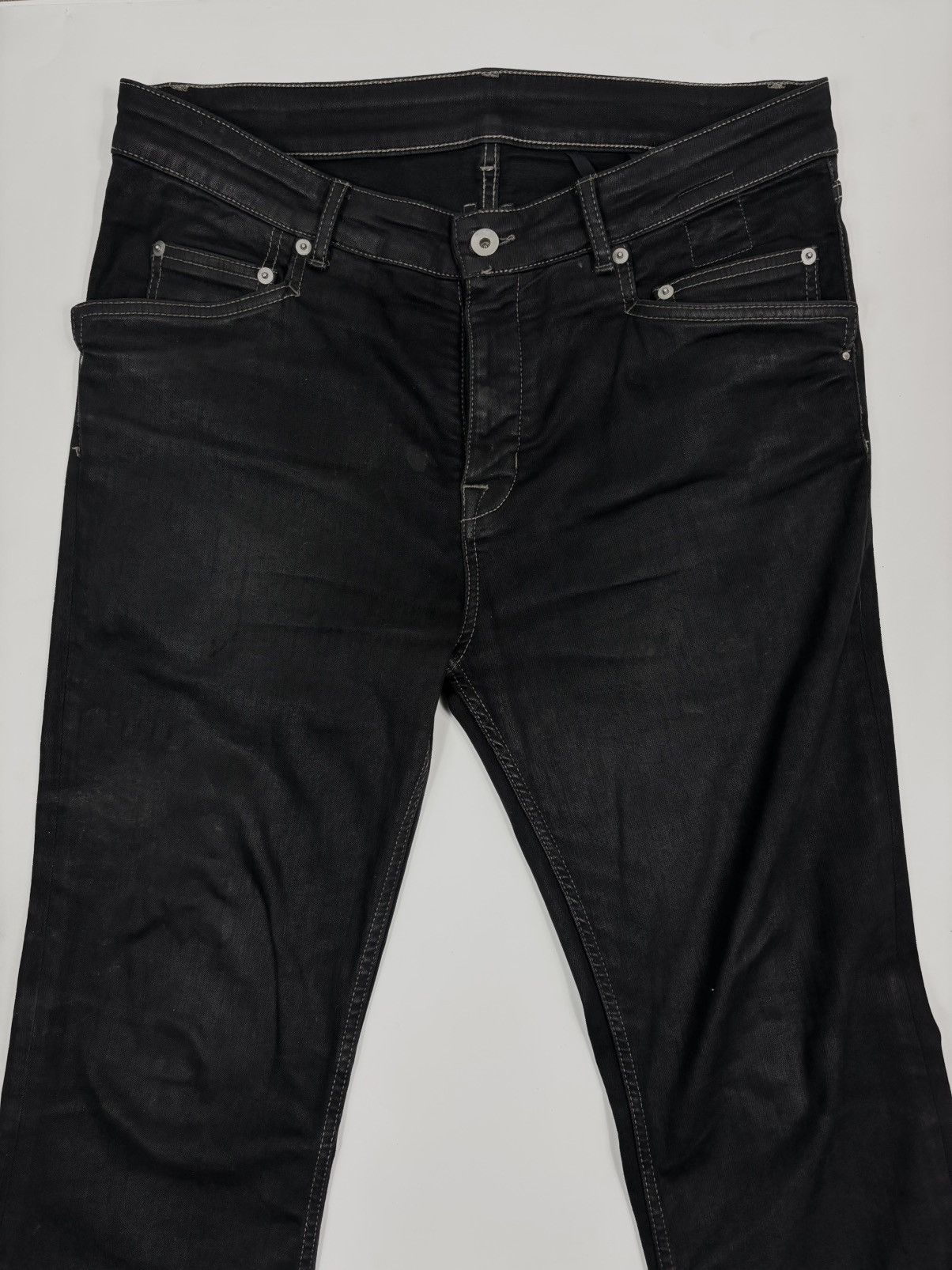 Rick Owens × Rick Owens Drkshdw Rick Owens FW21 ”Gethsemane” Tyrone Bootcut Jeans – Size 34 Size US 34 / EU 50 - 5 Thumbnail
