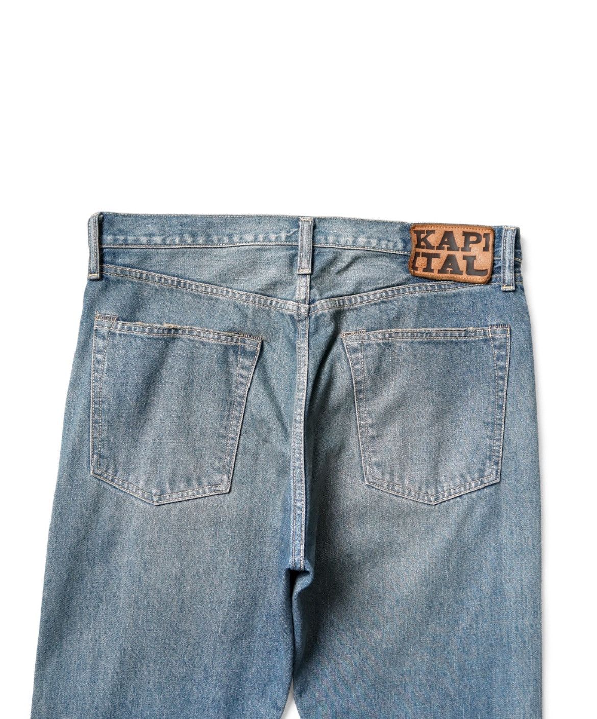 Kapital Kapital 14oz denim monkey Cisco pant speakeasy remake 32inch Size US 32 / EU 48 - 8 Thumbnail