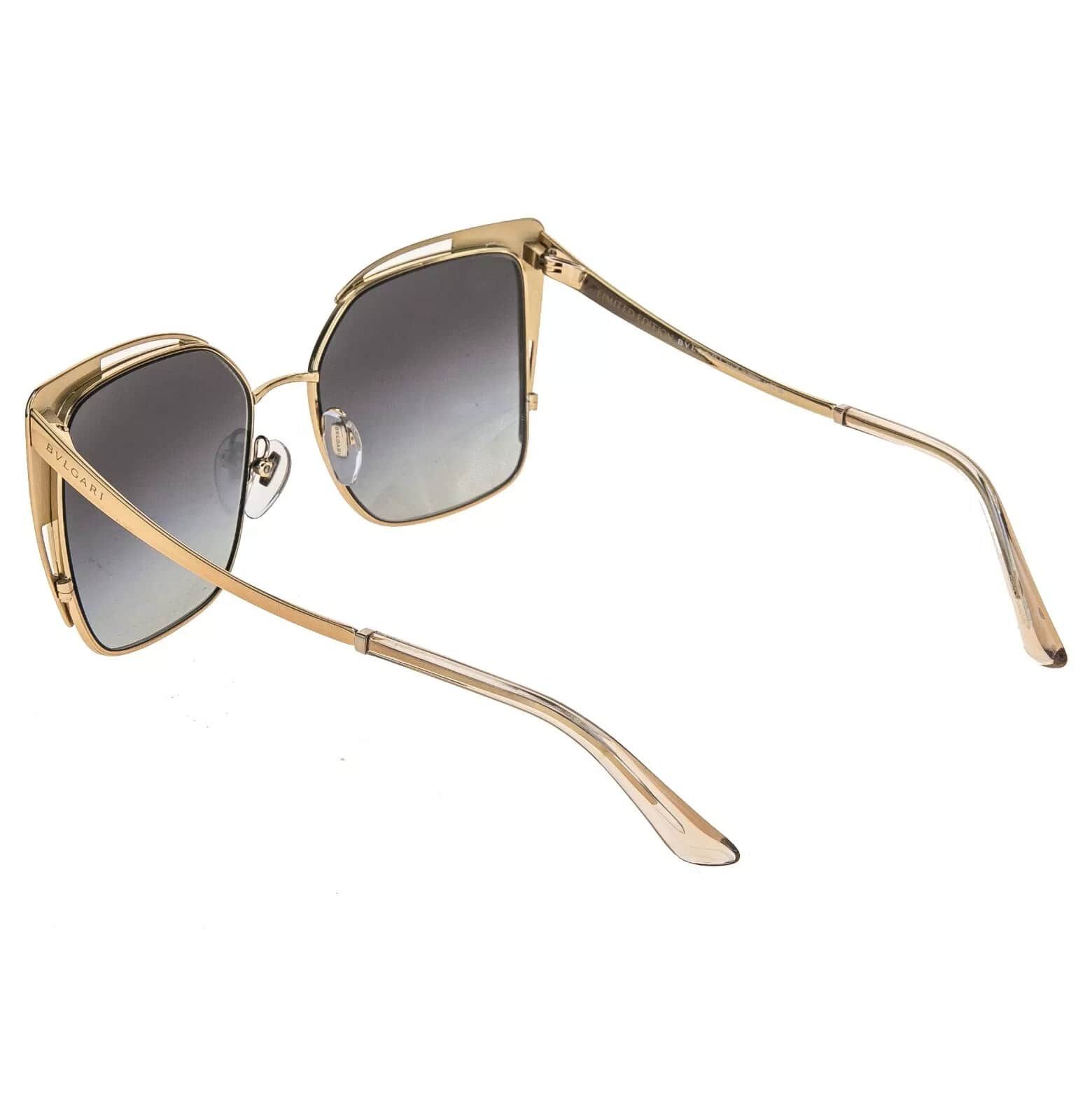Bvlgari BVLGARI Serpenti BV6179 Gold Gray Snake Sunglasses 6179 Size ONE SIZE - 7 Thumbnail
